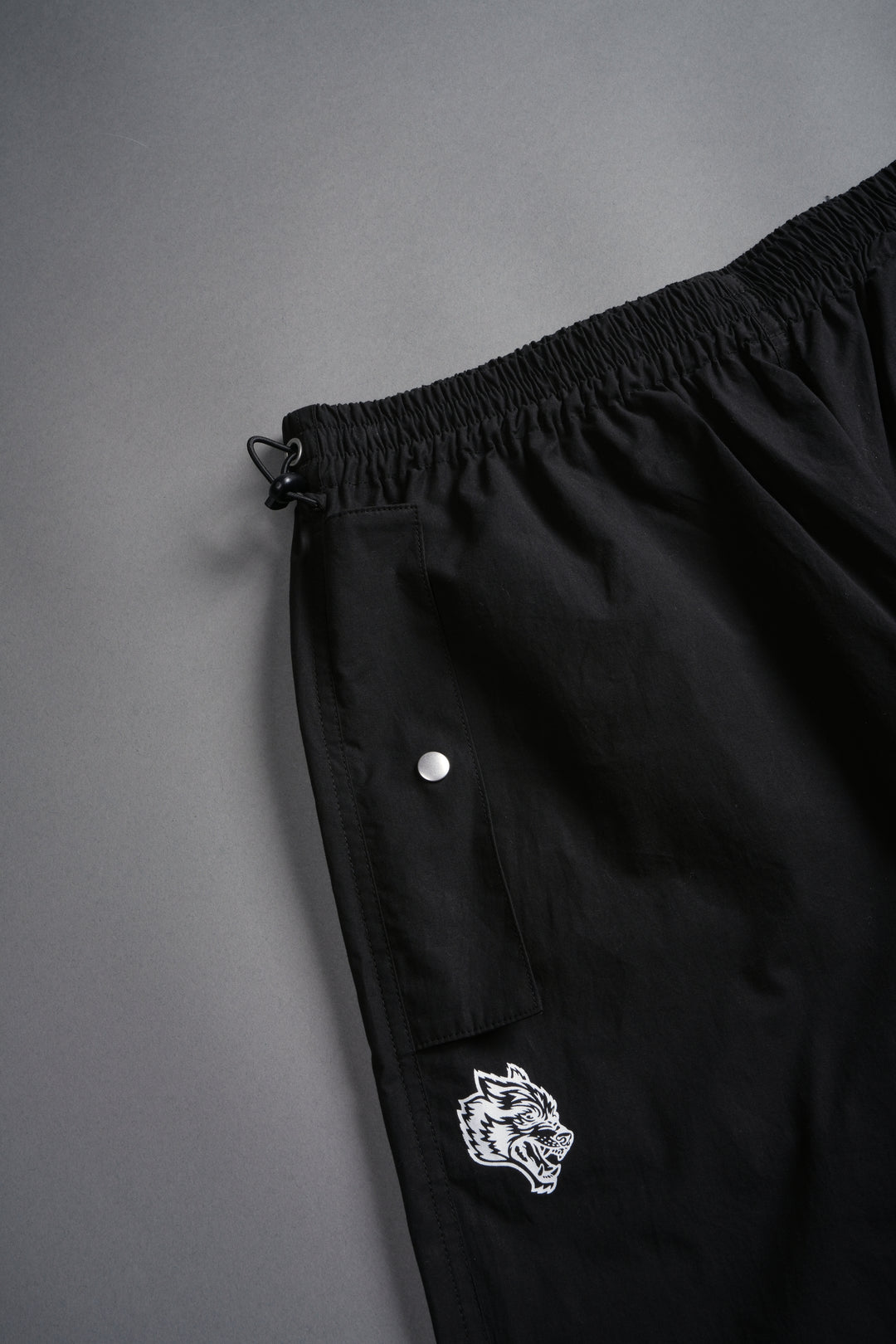 Wolf Chopper Unisex Haven Pants in Black