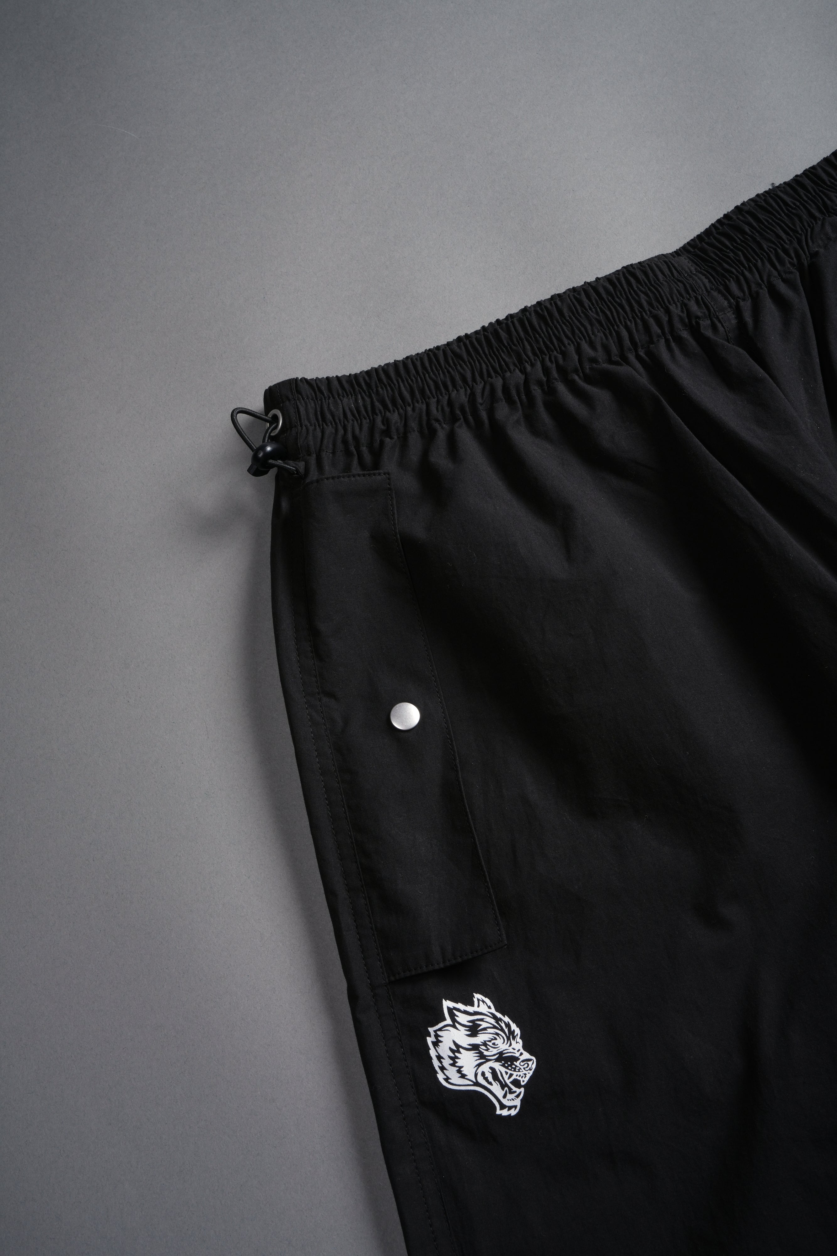 Wolf Chopper Unisex Haven Pants in Black