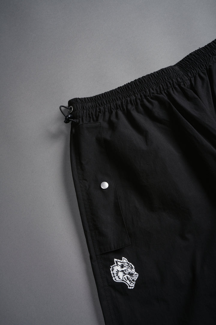 Wolf Chopper Unisex Haven Pants in Black