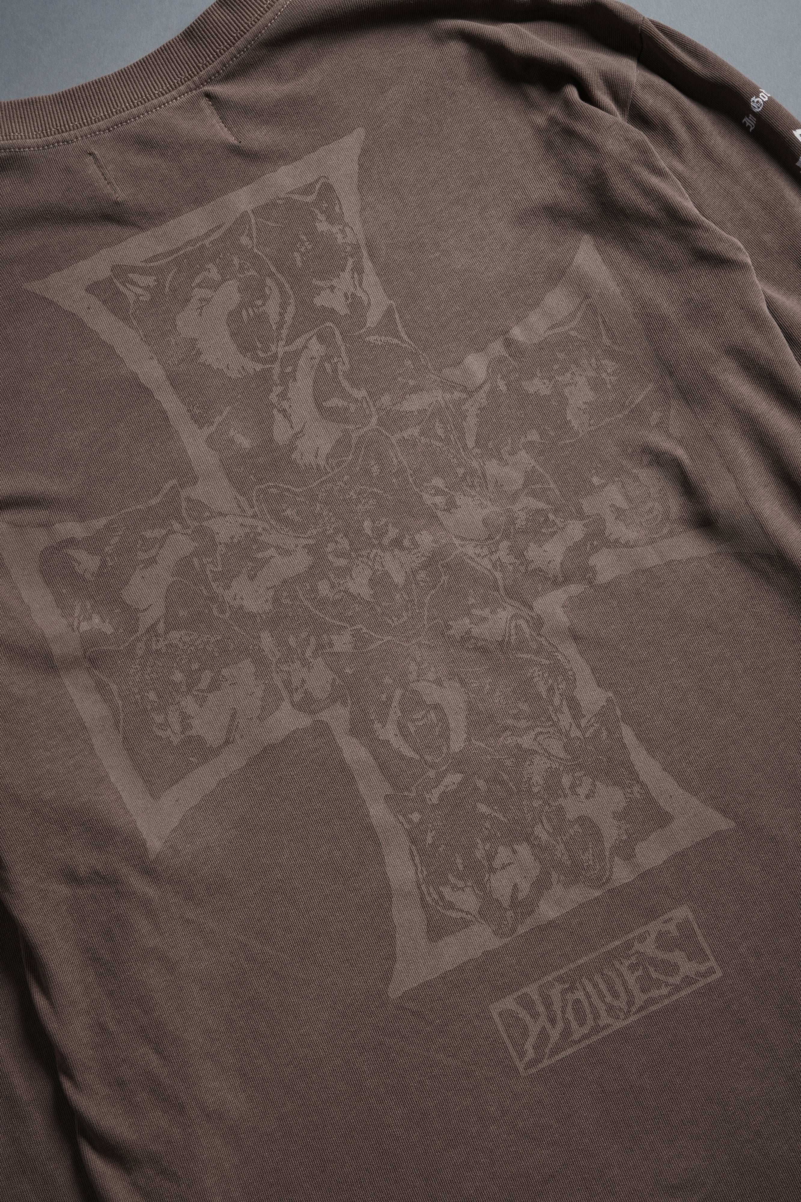 Iron Wolf Pack "Premium" L/S Tee in Mojave Brown