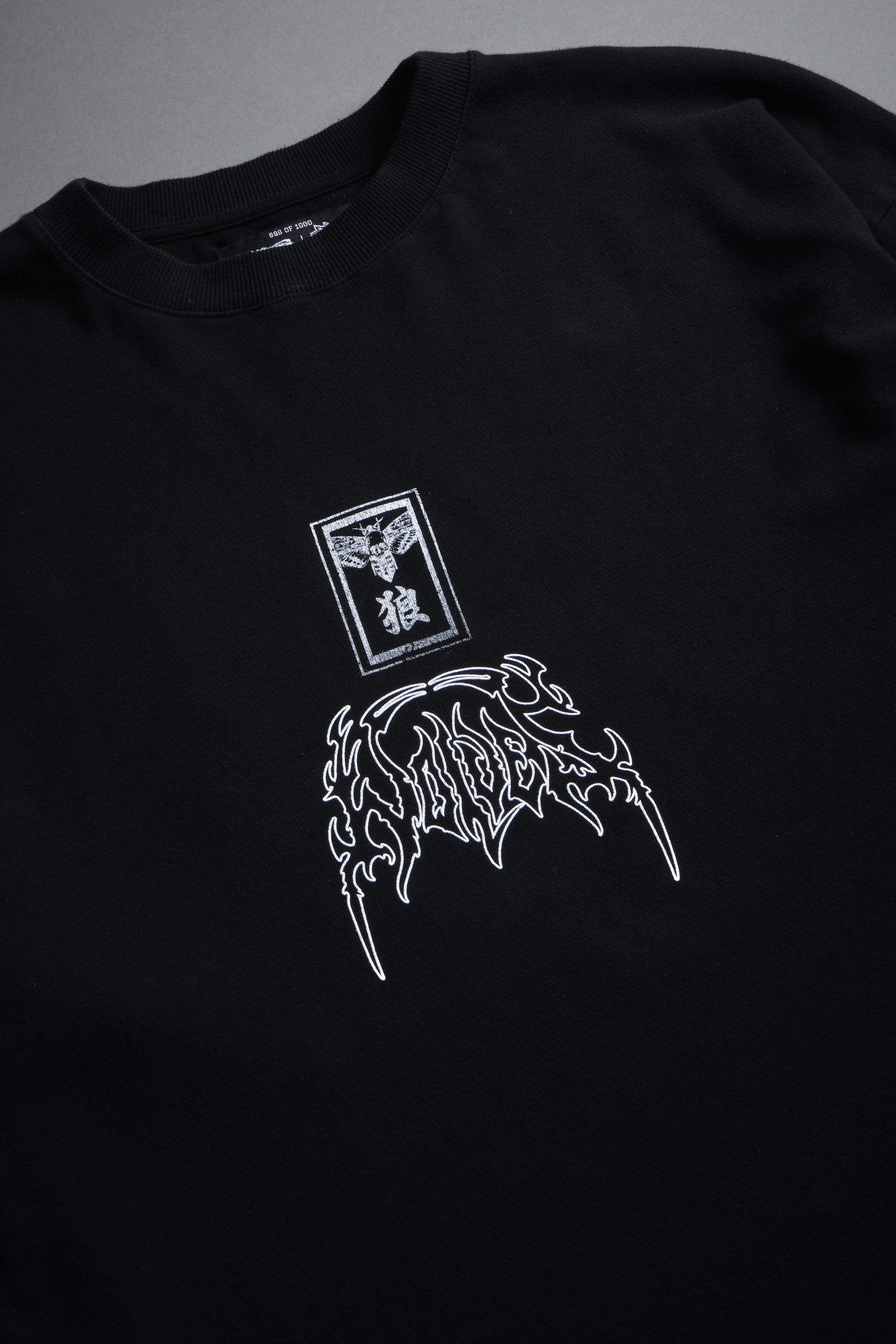 Rasengan Premium Oversized Tee in Black