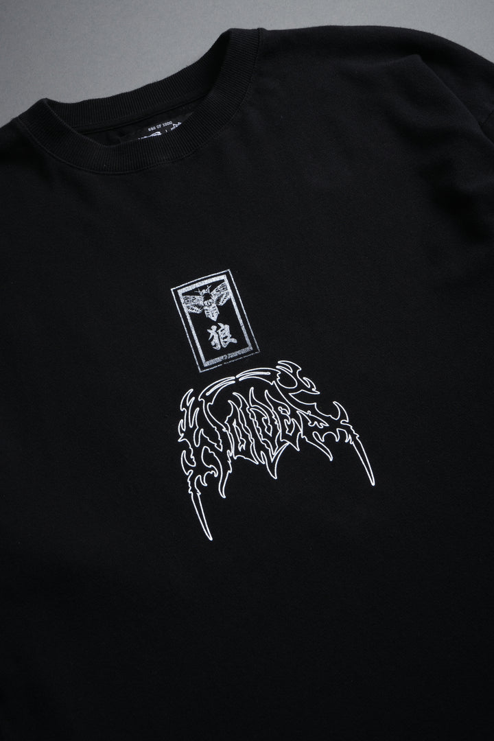 Rasengan Premium Oversized Tee in Black