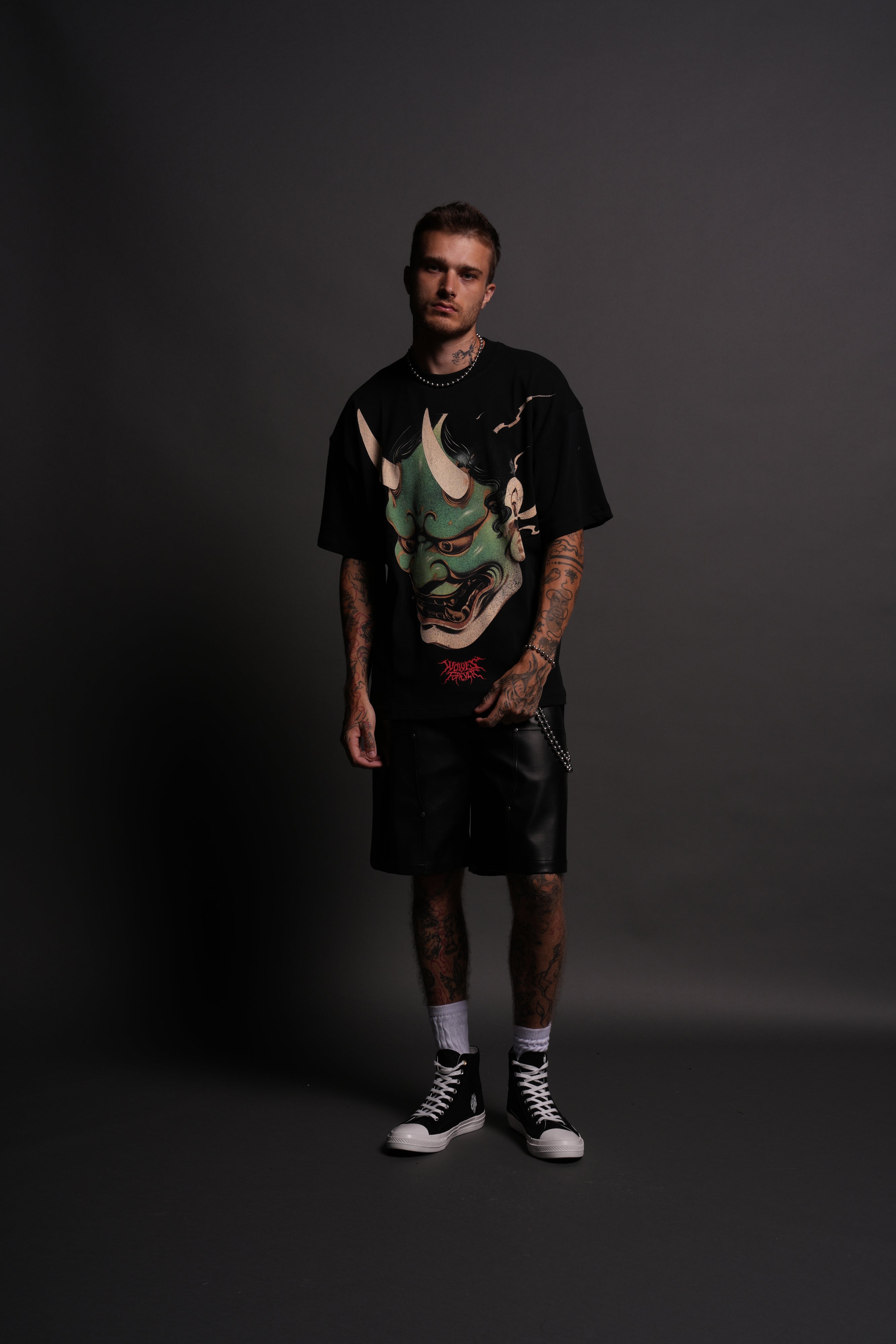 Oni Code "Premium" Tee in Black