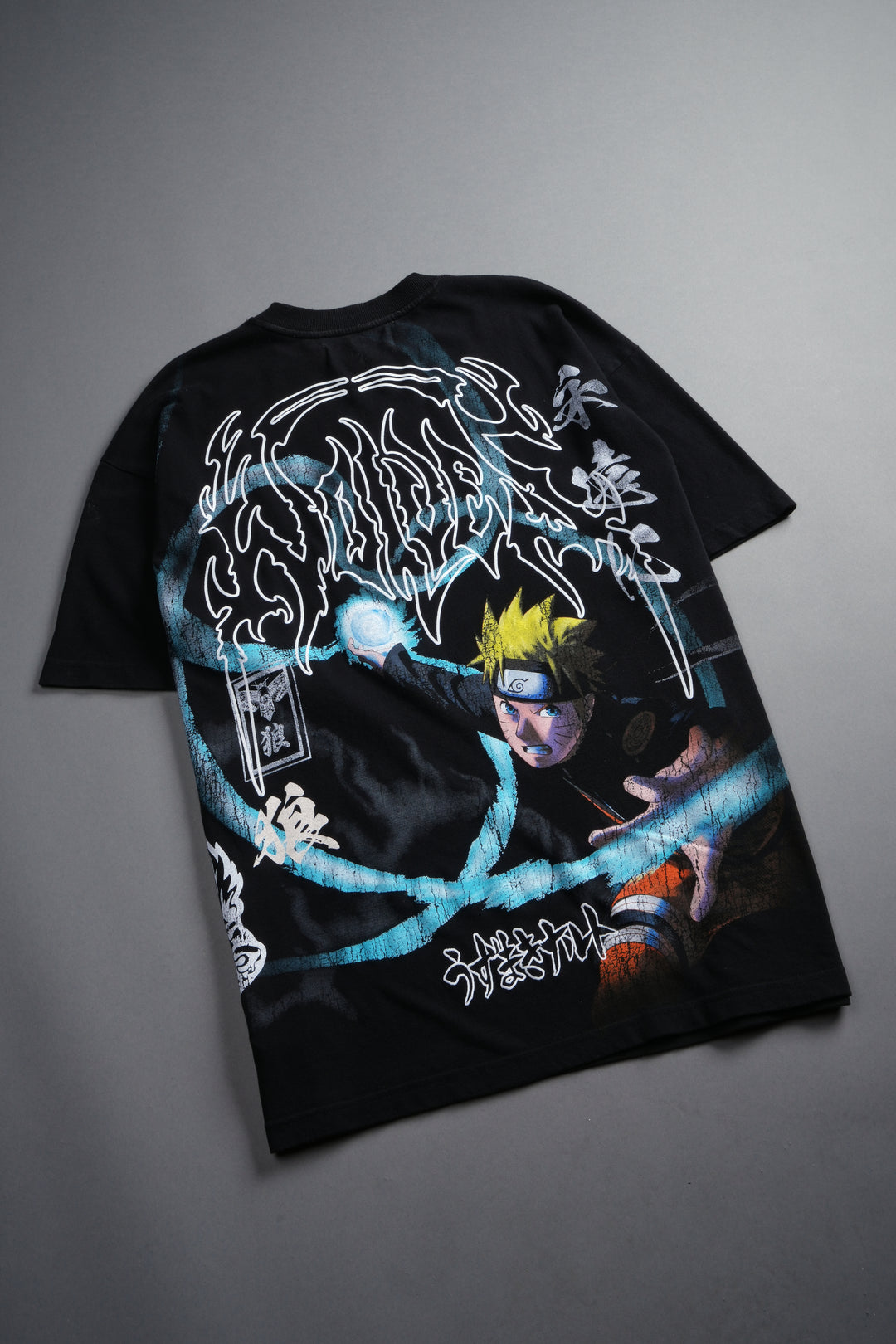 Rasengan Premium Oversized Tee in Black