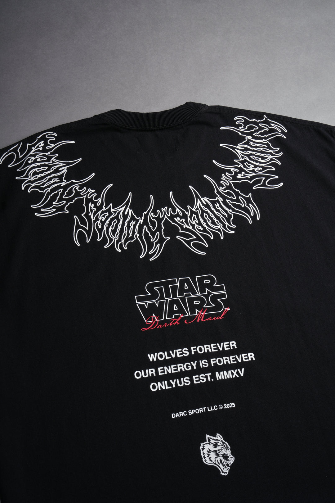 Dark Apprentice "Grunge" Cut Off Tee in Black