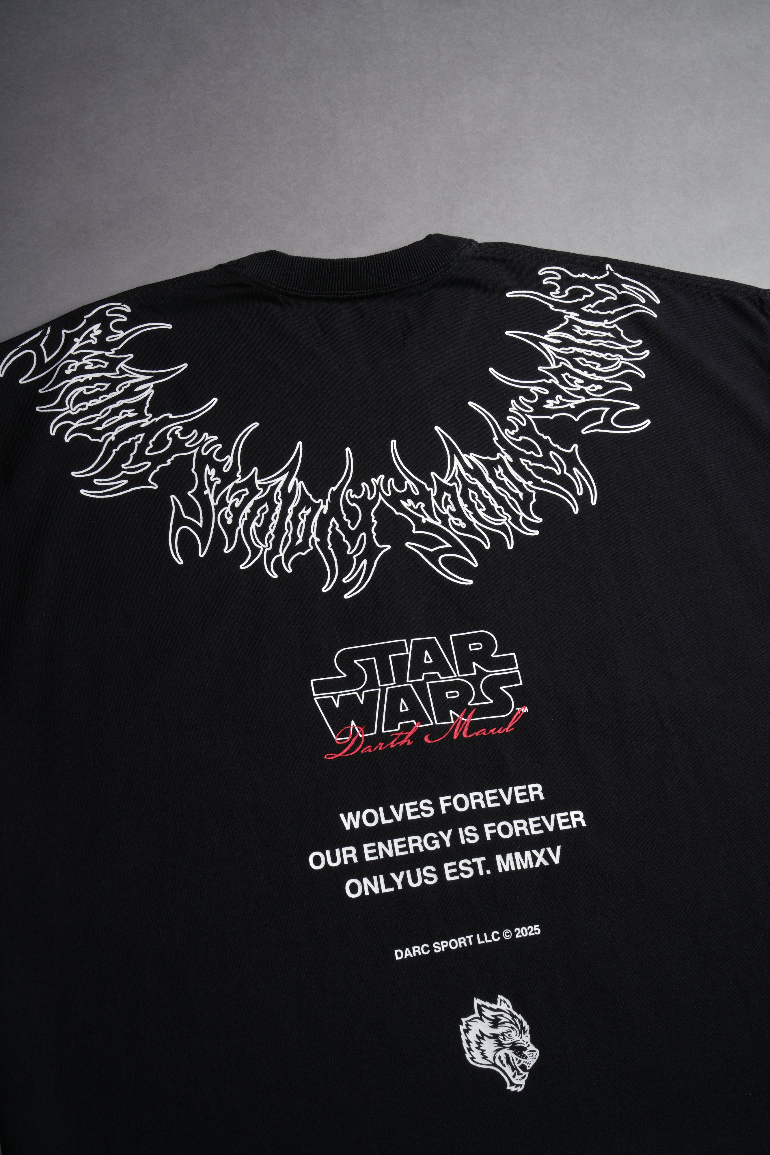 Dark Apprentice "Grunge" Cut Off Tee in Black