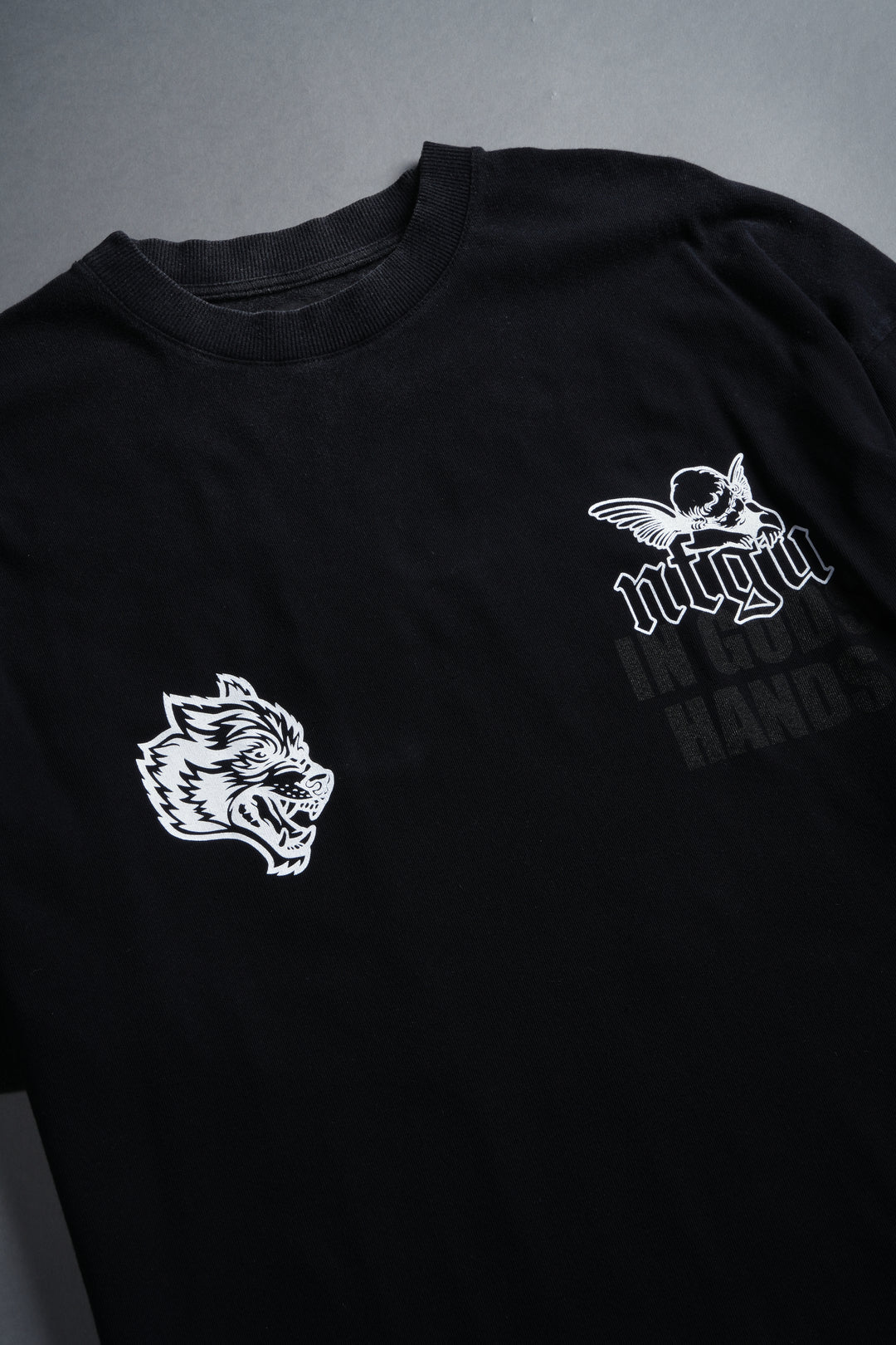 Deliver Us From Evil "Premium" Oversized Tee in Black