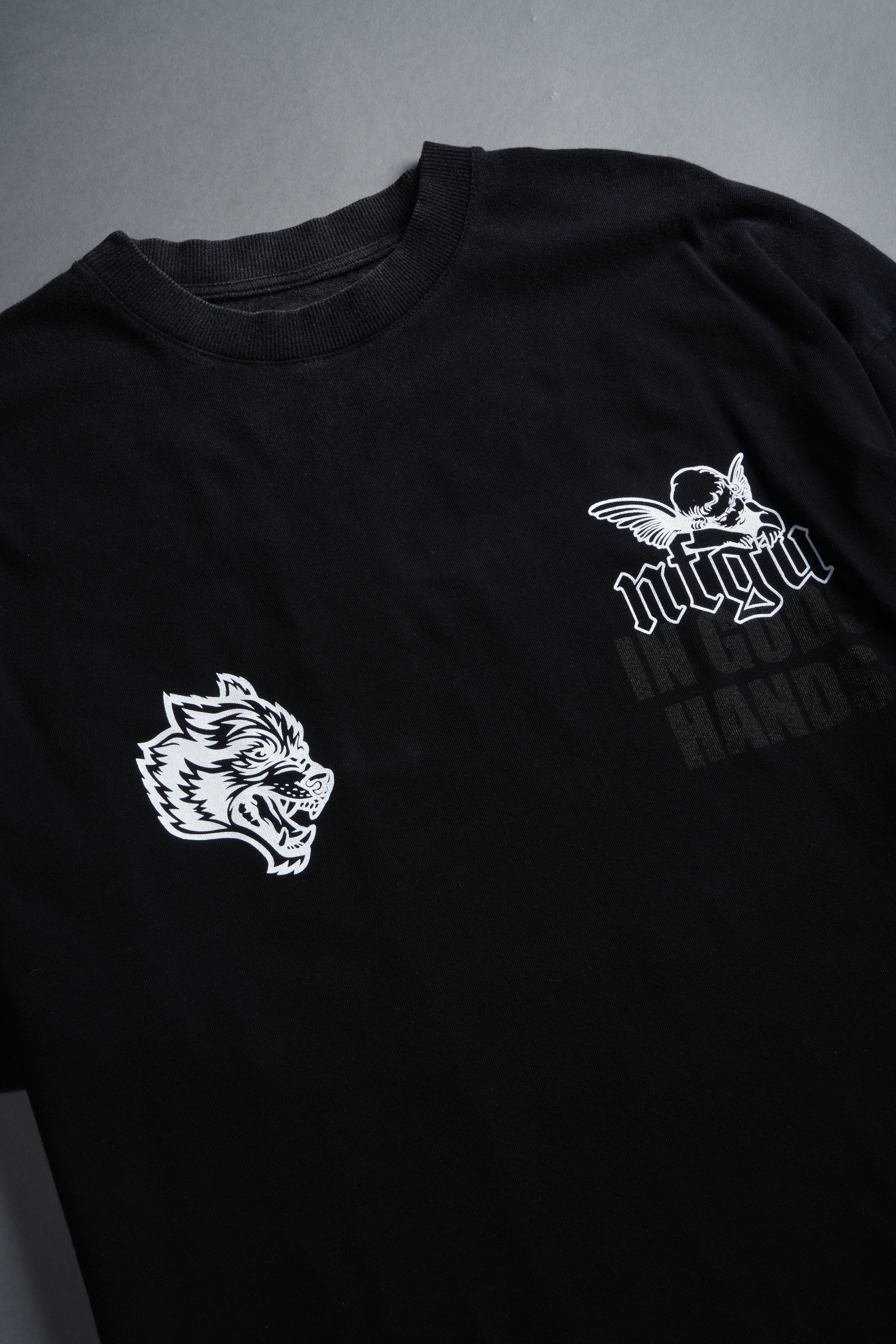 Deliver Us From Evil "Premium" Oversized Tee in Black