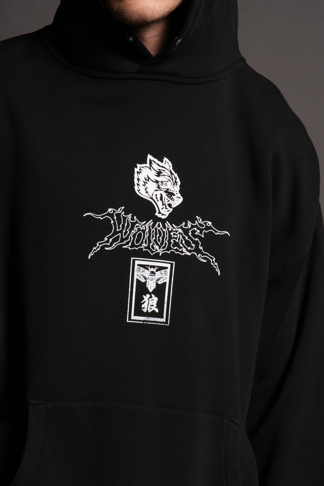 Darc Fury Pierce Hoodie in Black