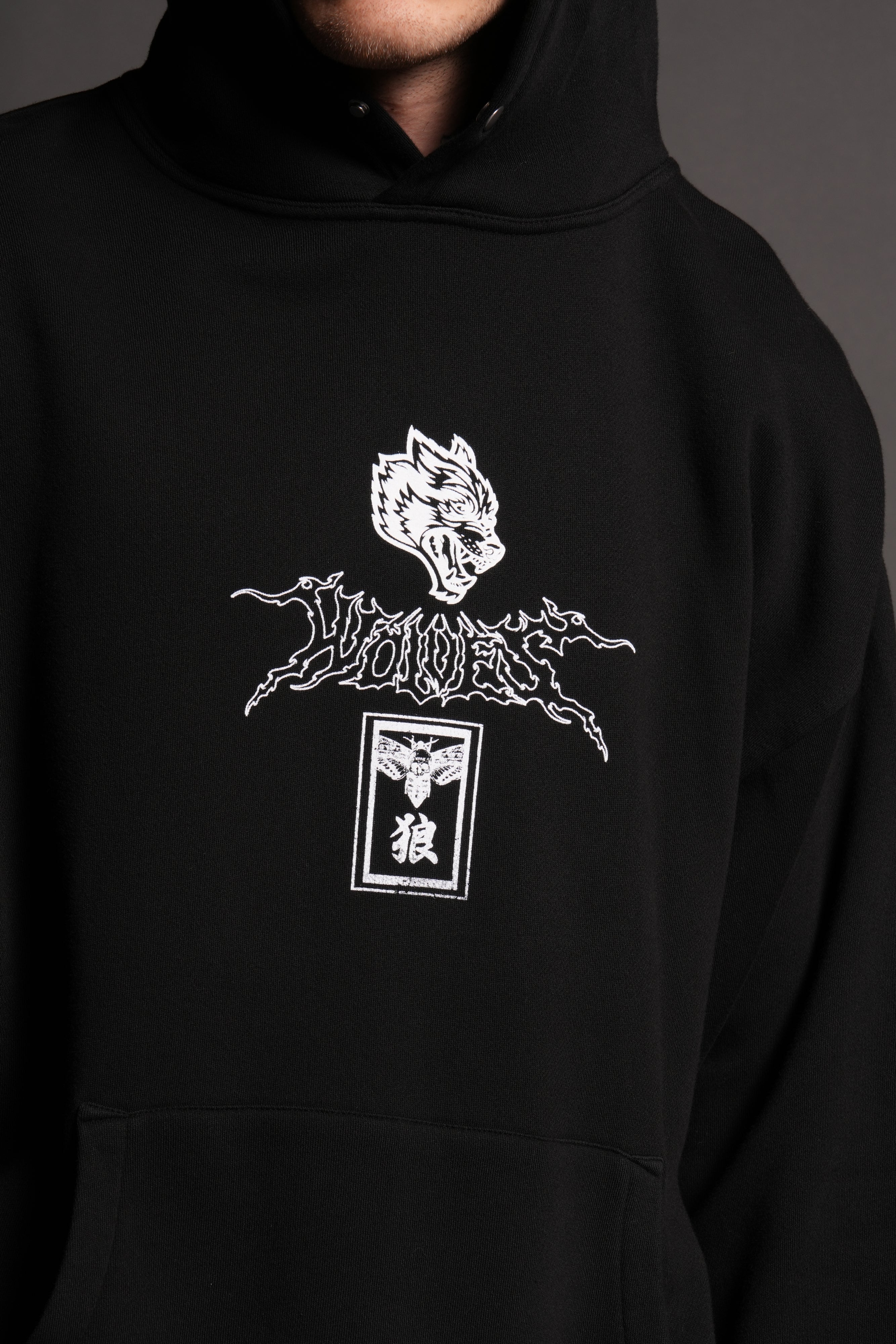 Darc Fury Pierce Hoodie in Black