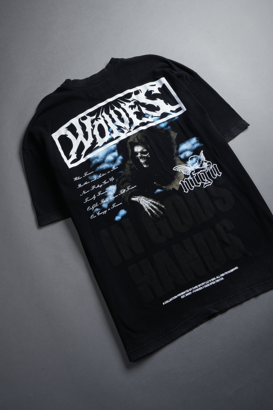 Deliver Us From Evil "Premium" Oversized Tee in Black