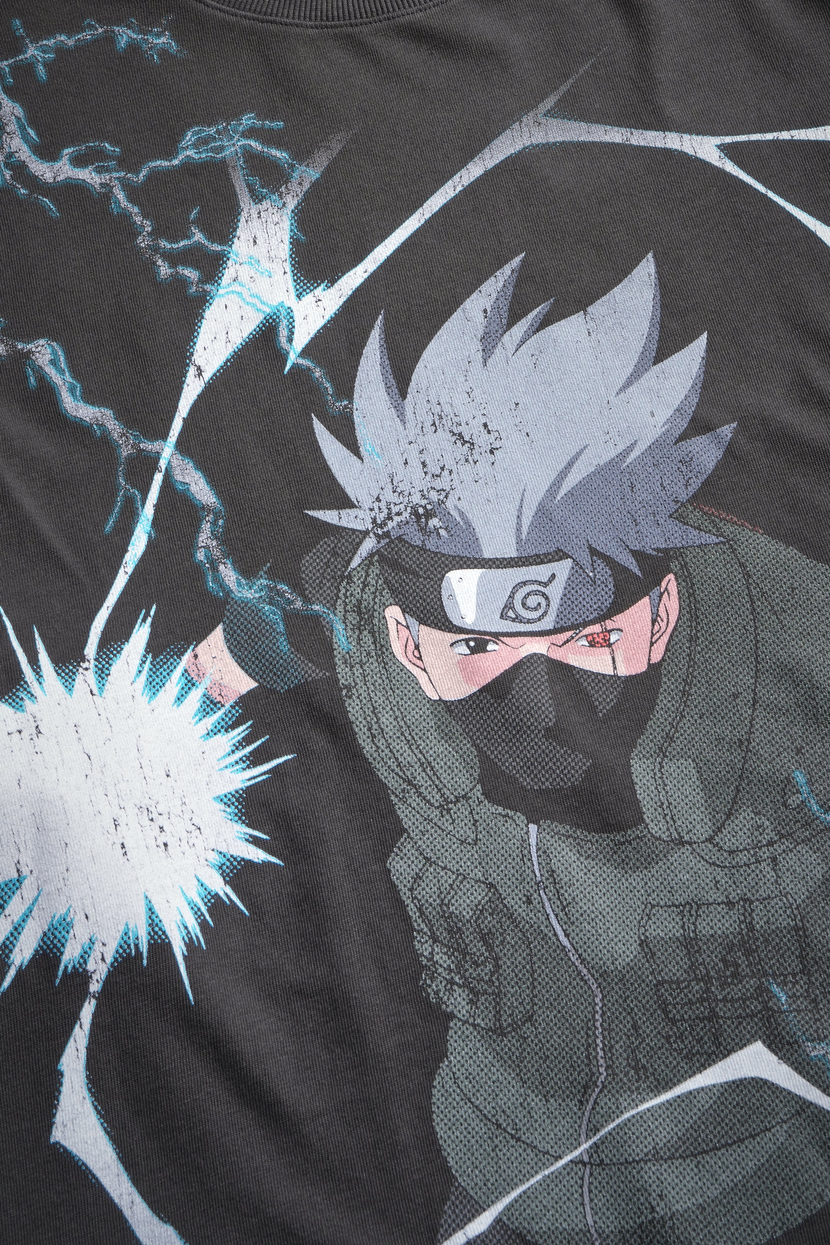 Shinobi Premium Oversized Tee in Wolf Gray