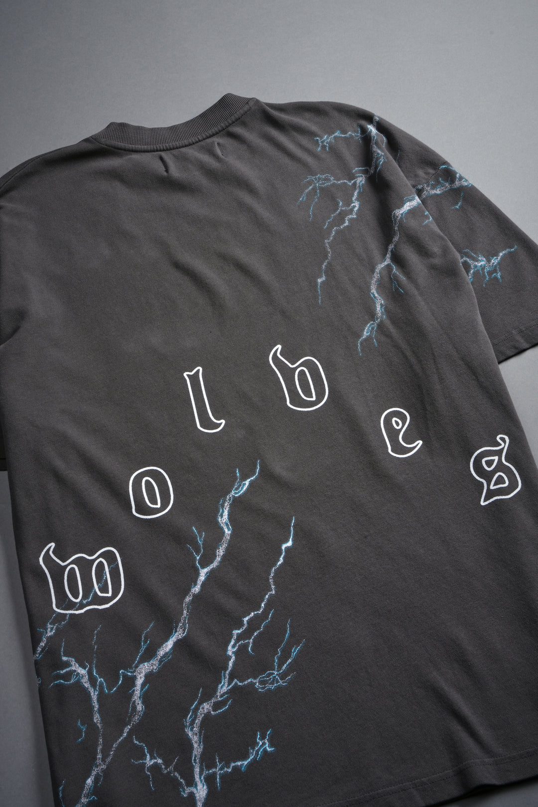 Shinobi Premium Oversized Tee in Wolf Gray