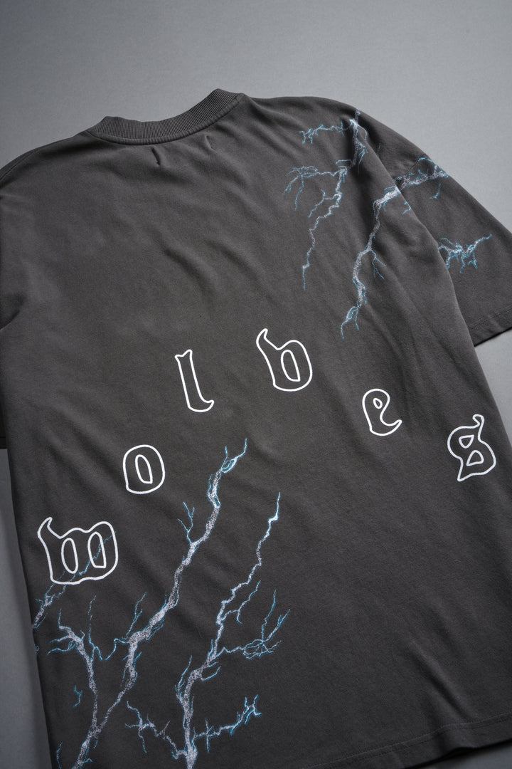 Shinobi Premium Oversized Tee in Wolf Gray