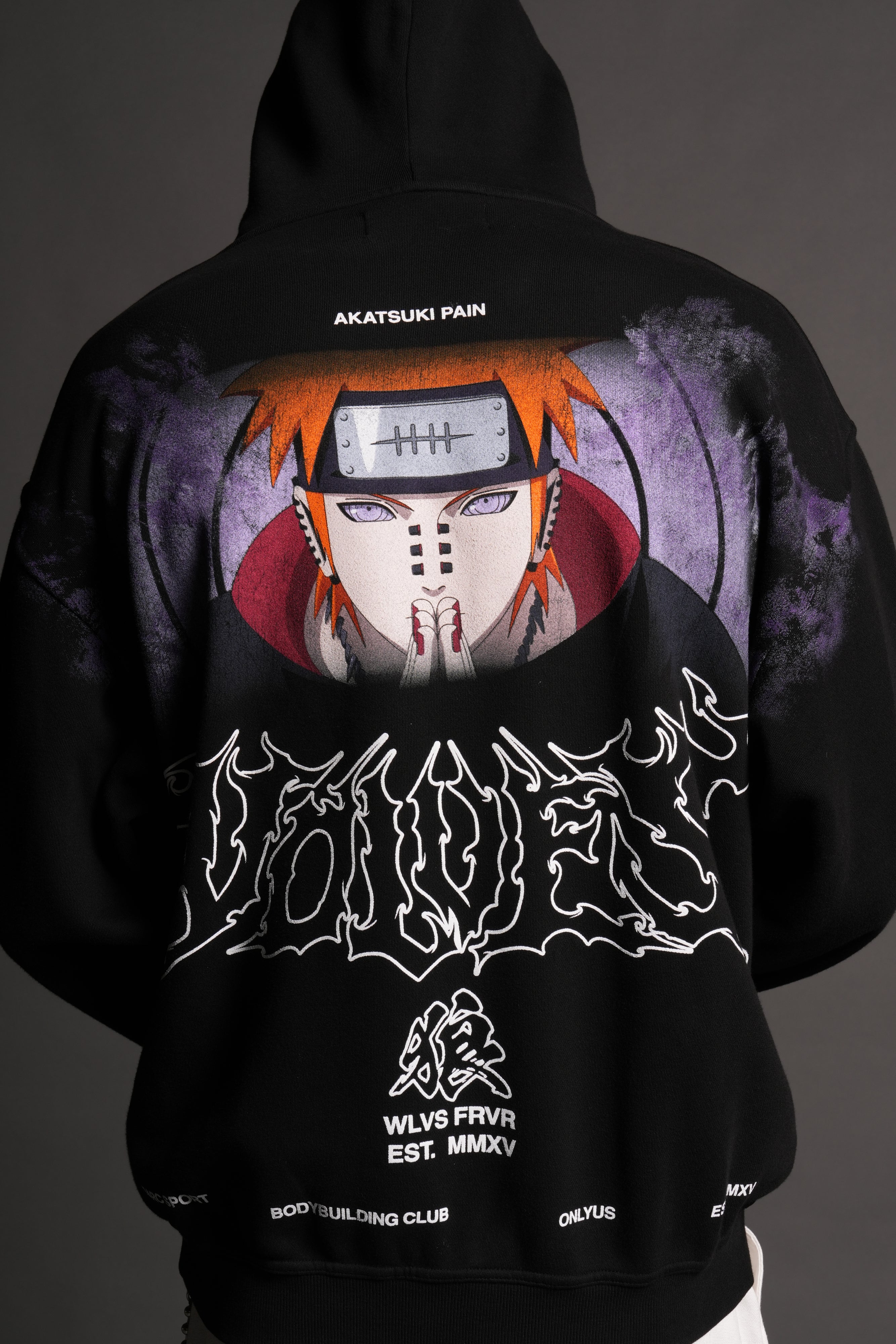 Darc Fury Pierce Hoodie in Black