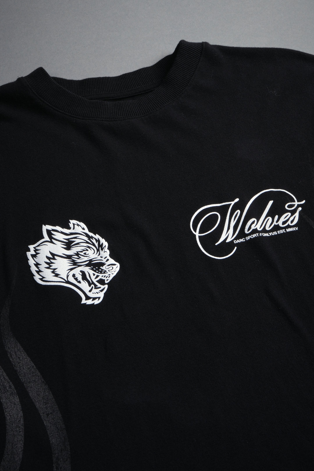 Destined Legacy Premium Oversized Tee in Black