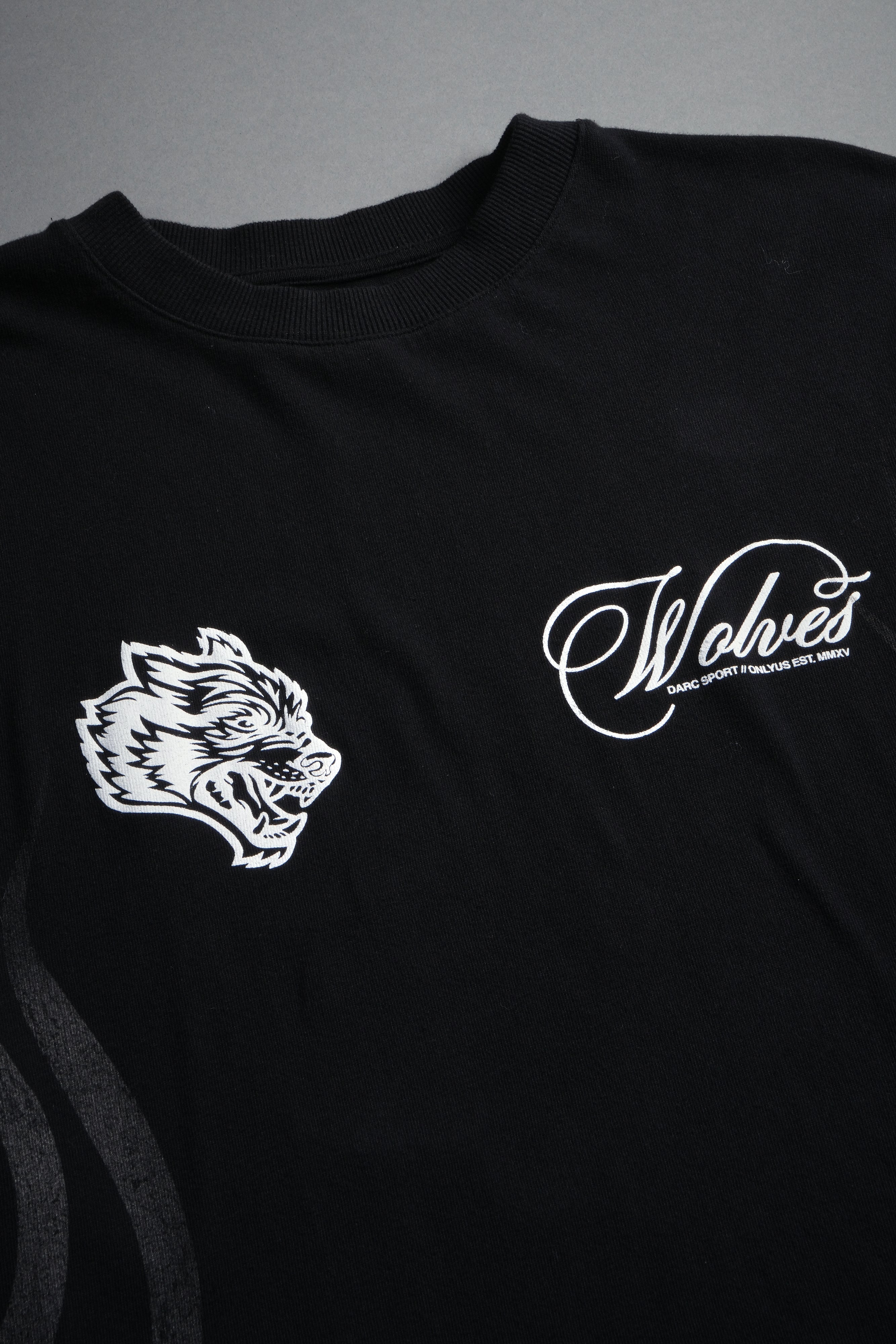 Destined Legacy Premium Oversized Tee in Black