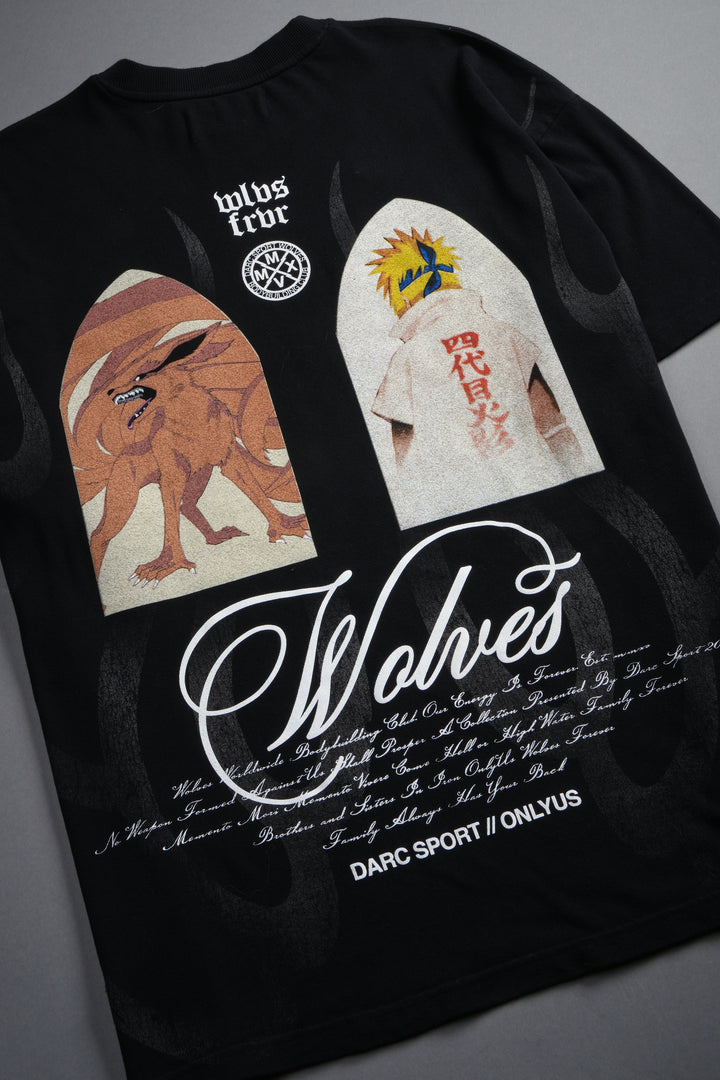 Destined Legacy Premium Oversized Tee in Black