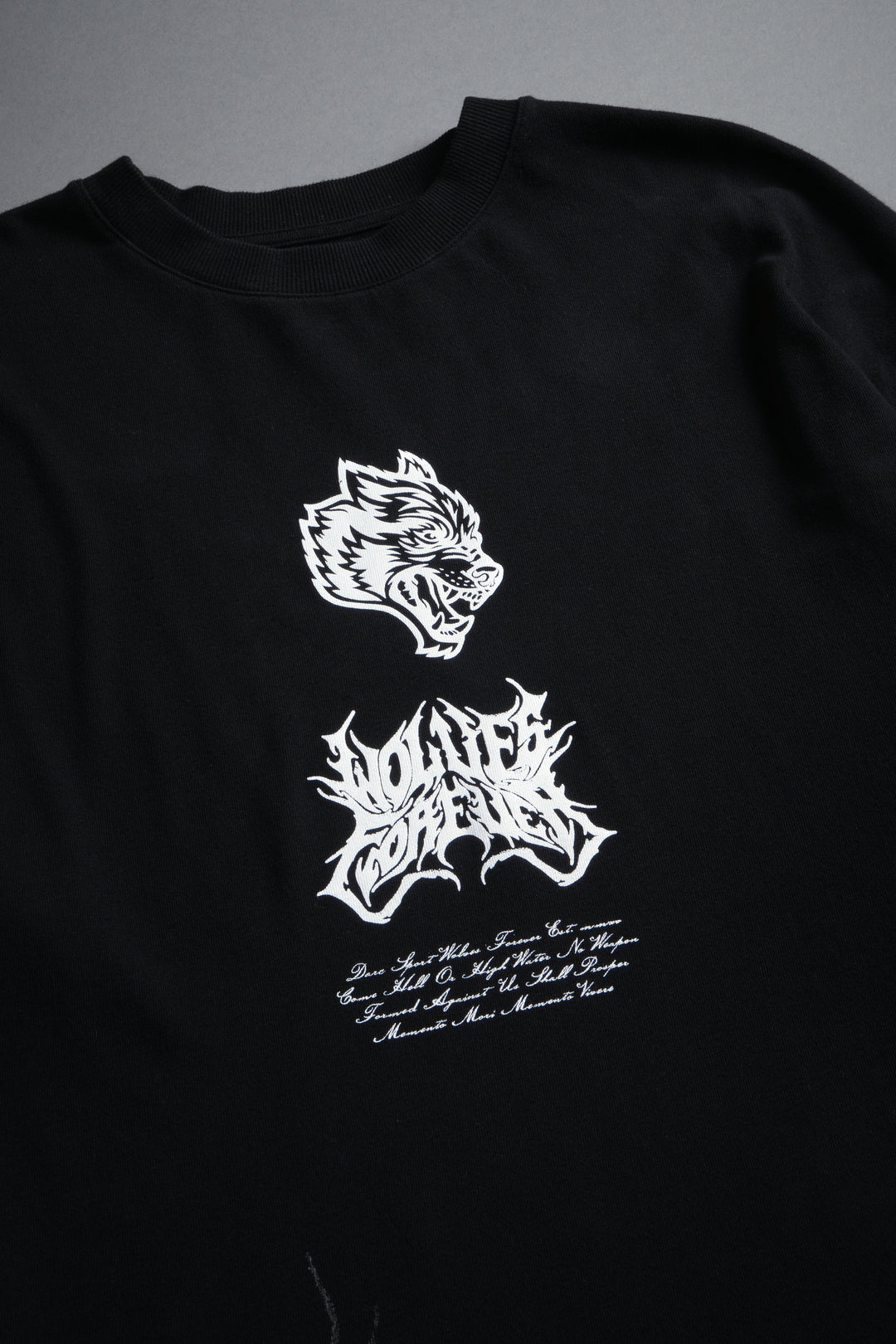 Deidara Premium Oversized Tee in Black