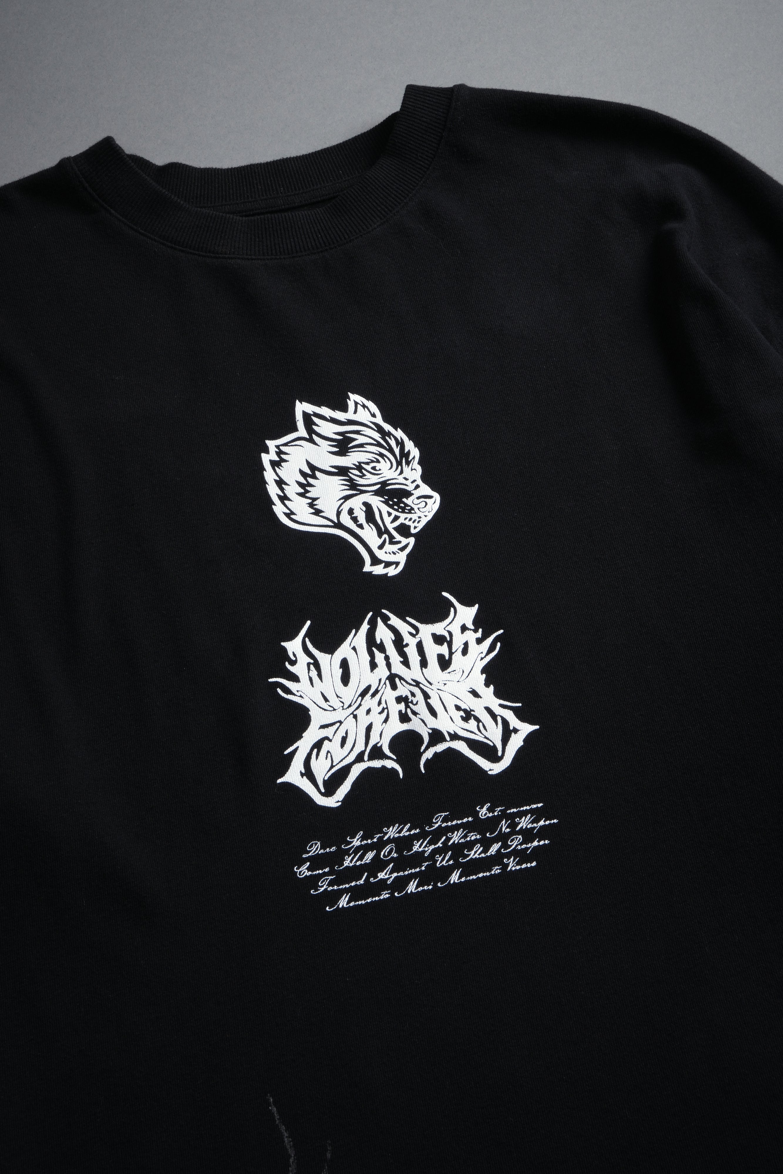 Deidara Premium Oversized Tee in Black