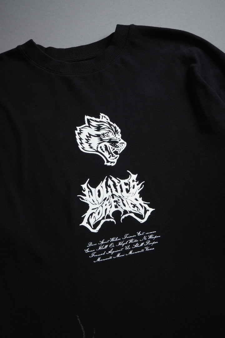 Deidara Premium Oversized Tee in Black