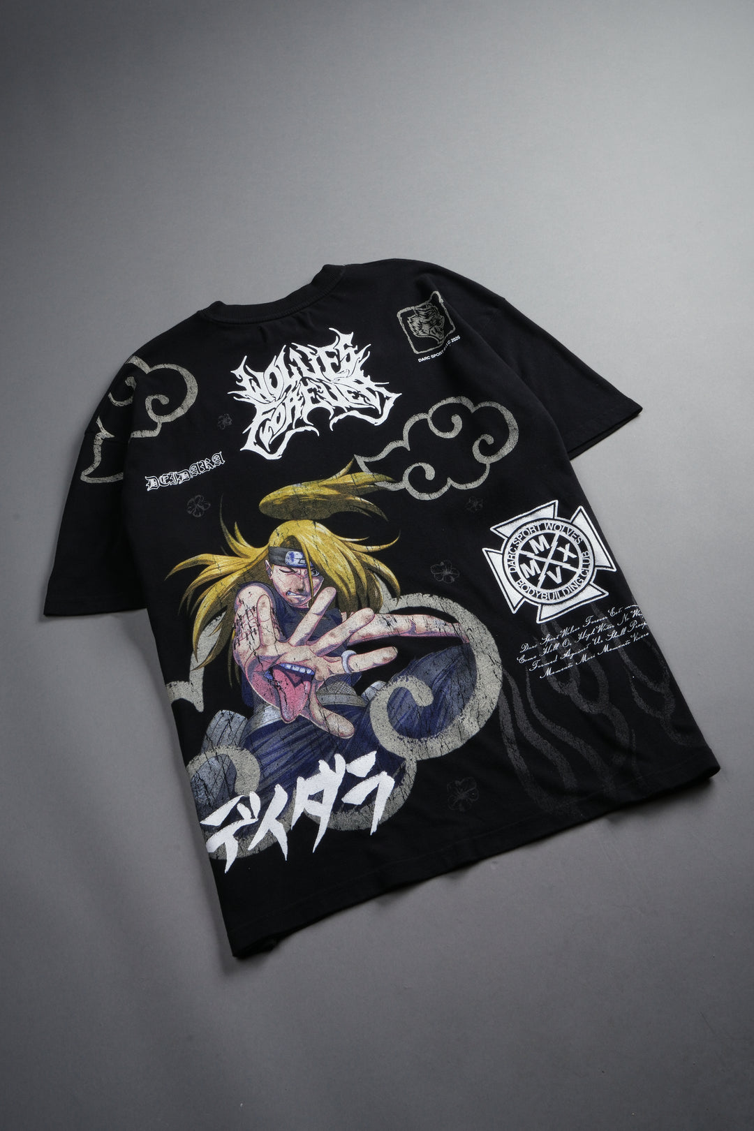 Deidara Premium Oversized Tee in Black
