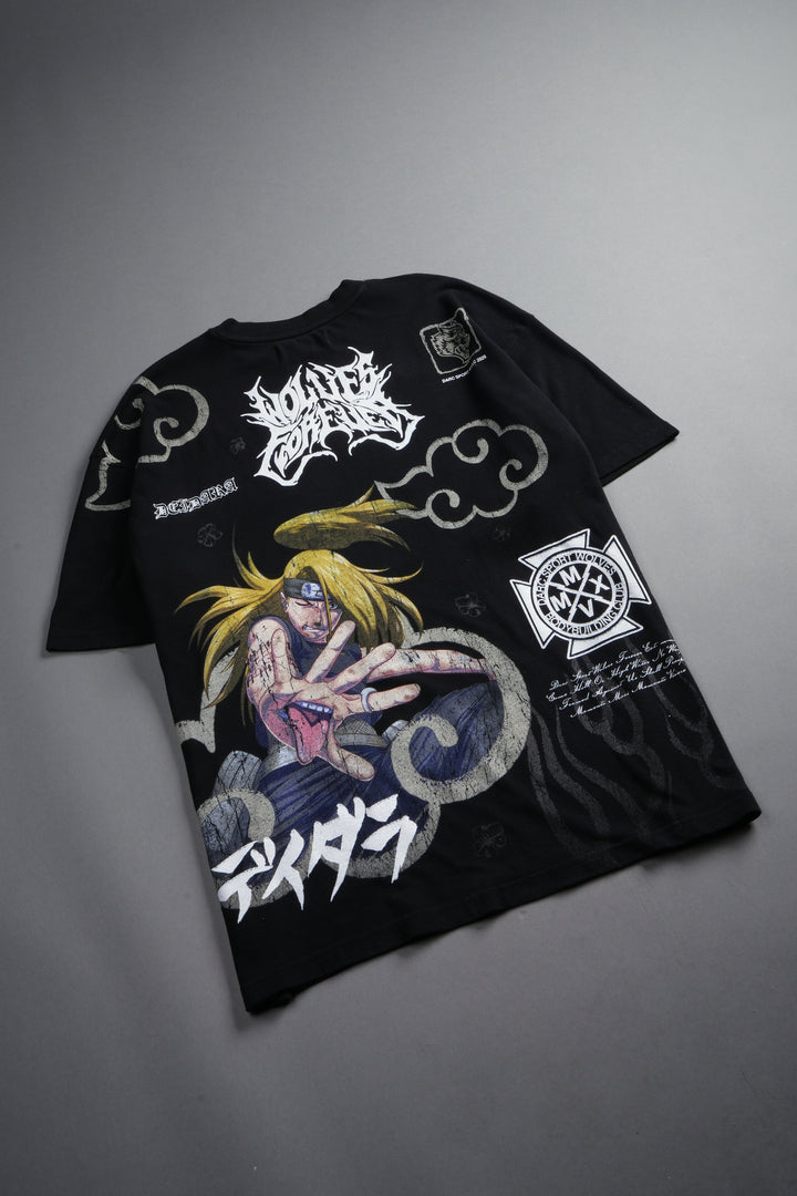 Deidara Premium Oversized Tee in Black