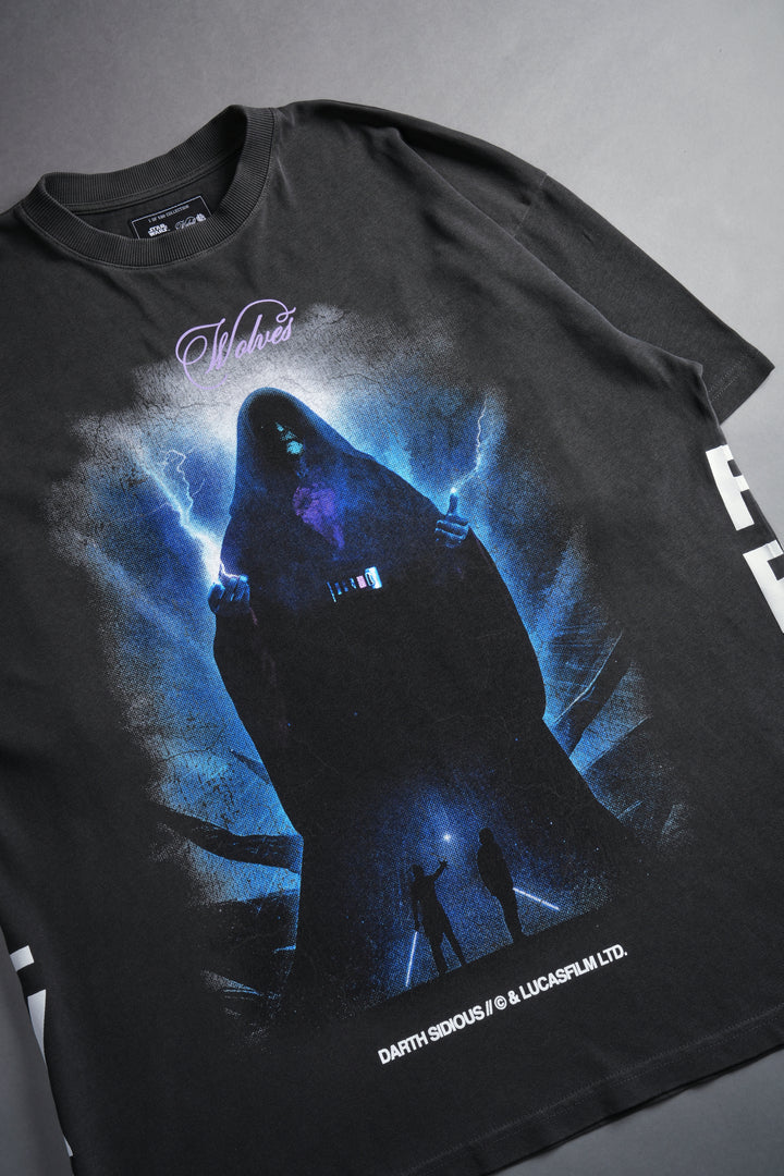 (1 OF 500) Sith Lord "Premium" Oversized Tee in Wolf Gray