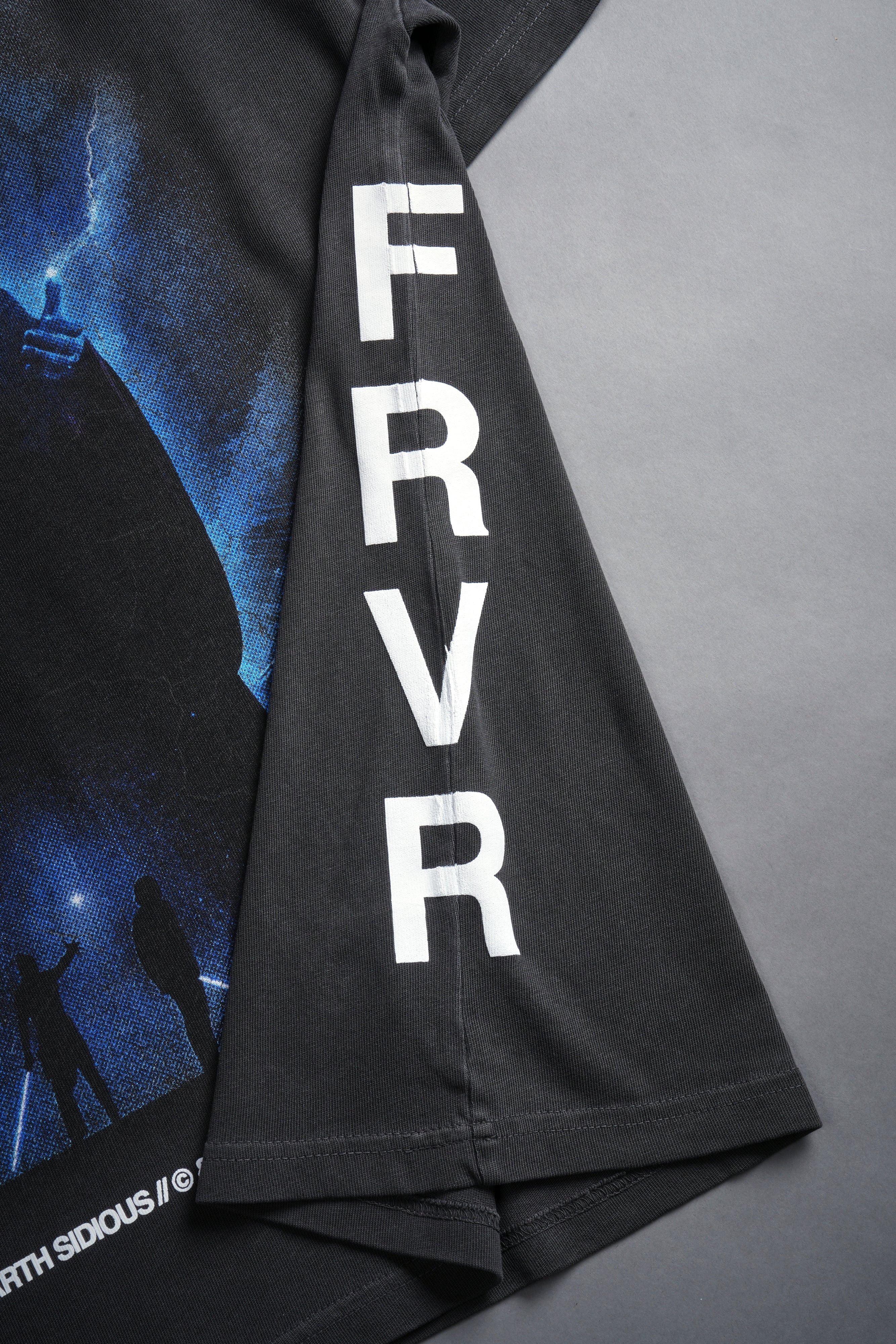 (1 OF 500) Sith Lord "Premium" Oversized Tee in Wolf Gray