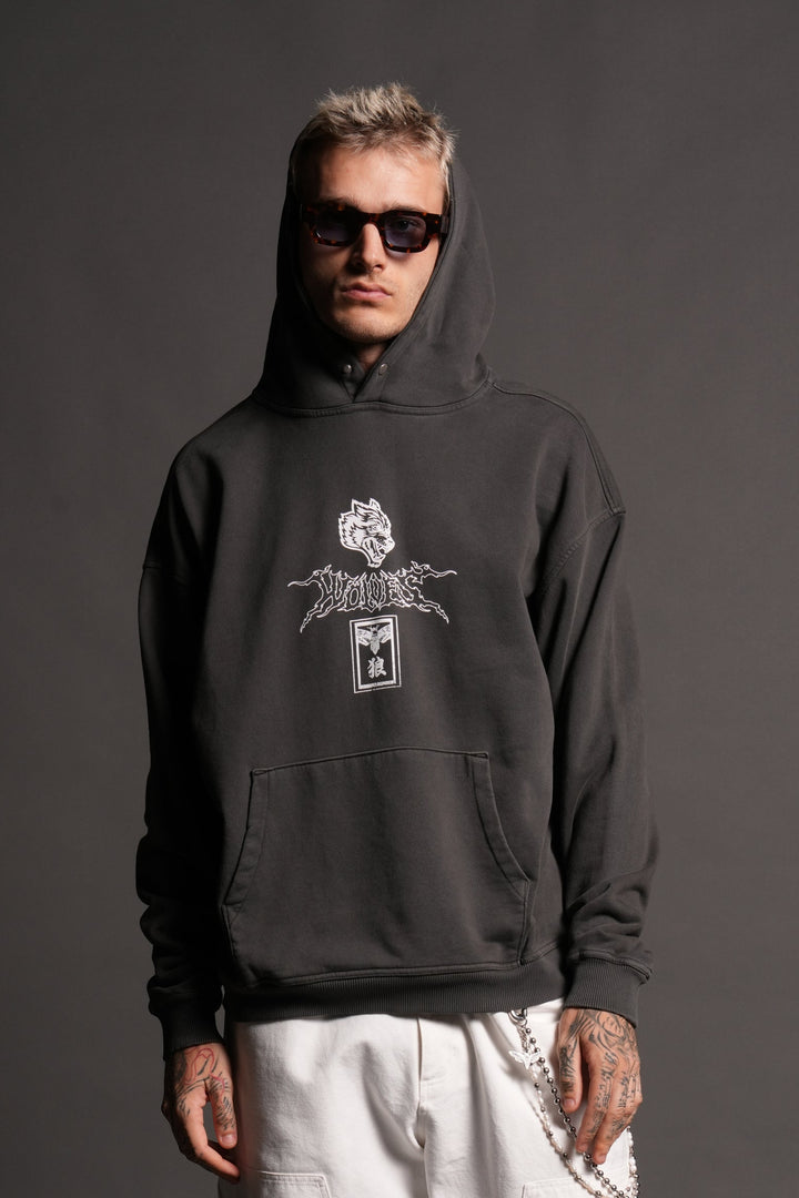 Darc Fury Pierce Hoodie in Wolf Gray