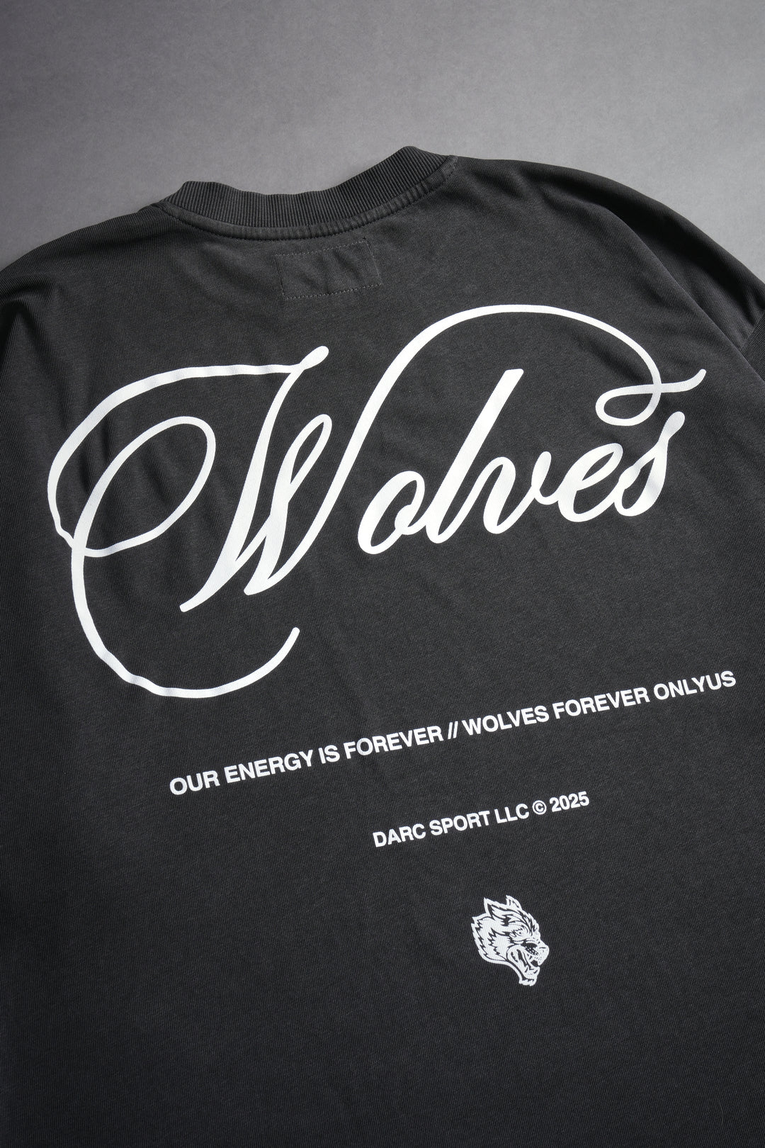 (1 OF 500) Sith Lord "Premium" Oversized Tee in Wolf Gray