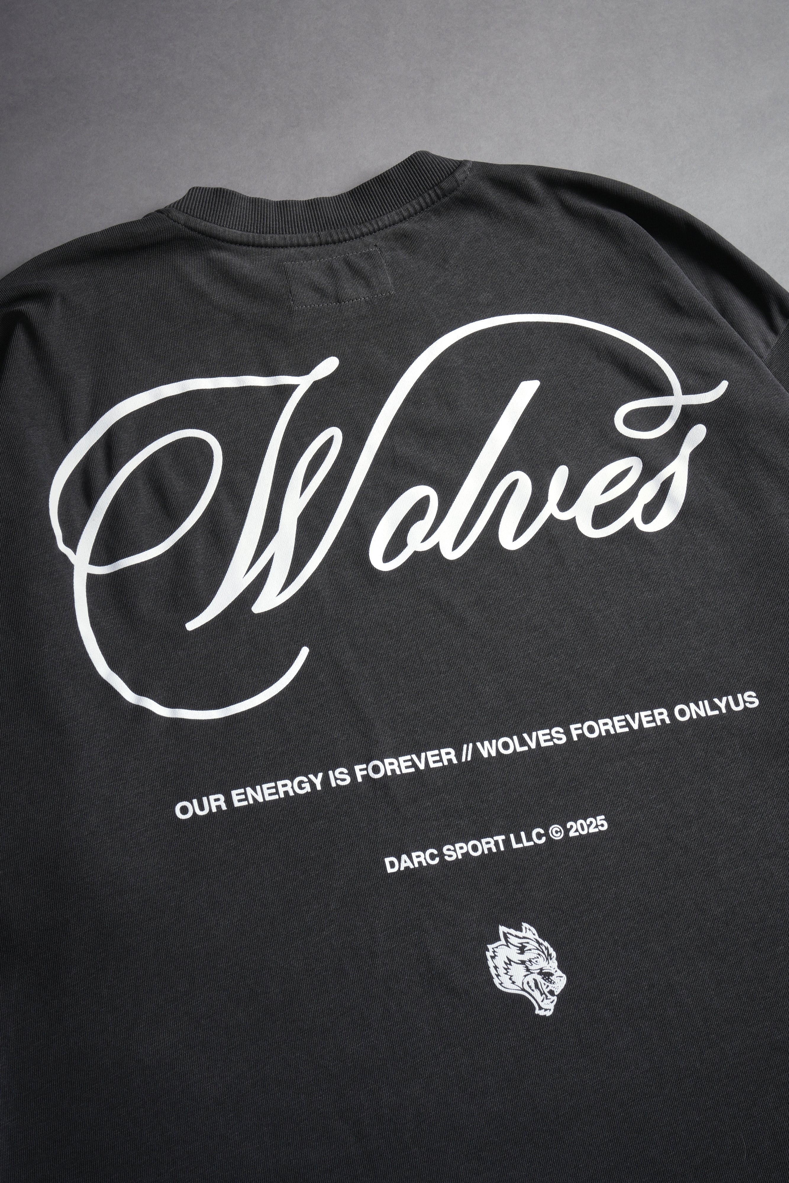 (1 OF 500) Sith Lord "Premium" Oversized Tee in Wolf Gray