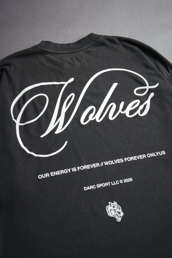 (1 OF 500) Sith Lord "Premium" Oversized Tee in Wolf Gray
