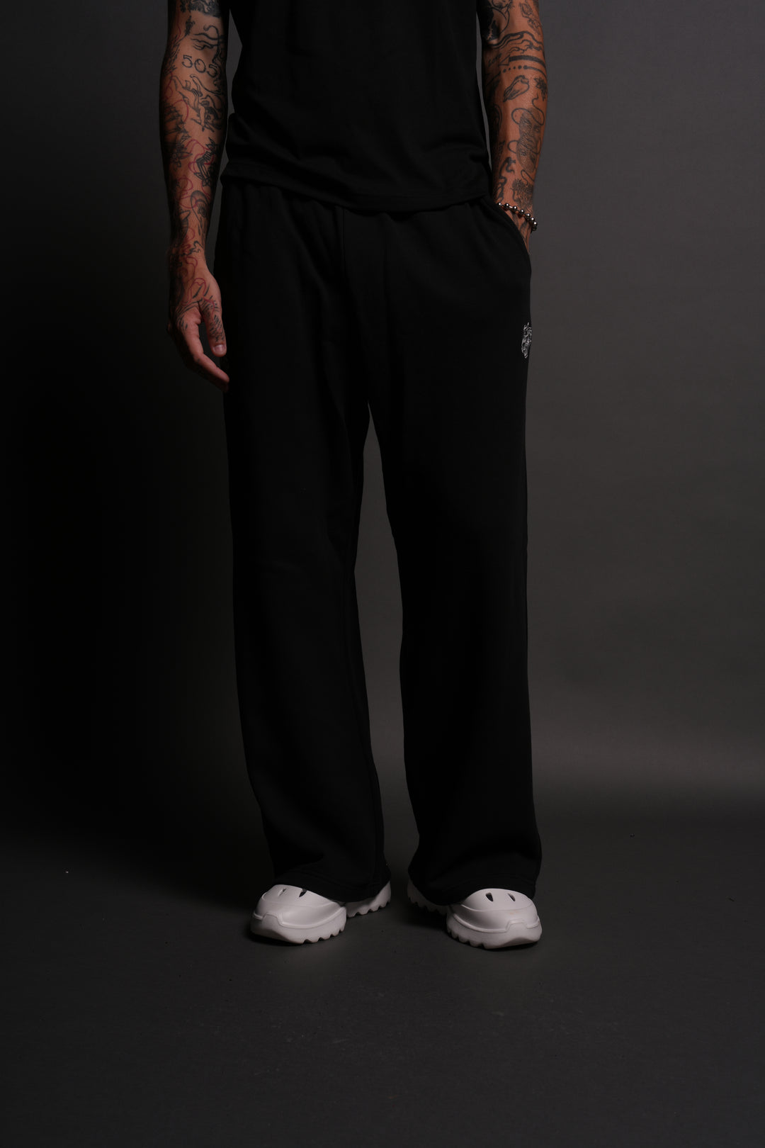 Dual Lennox Sweat Pants in Black