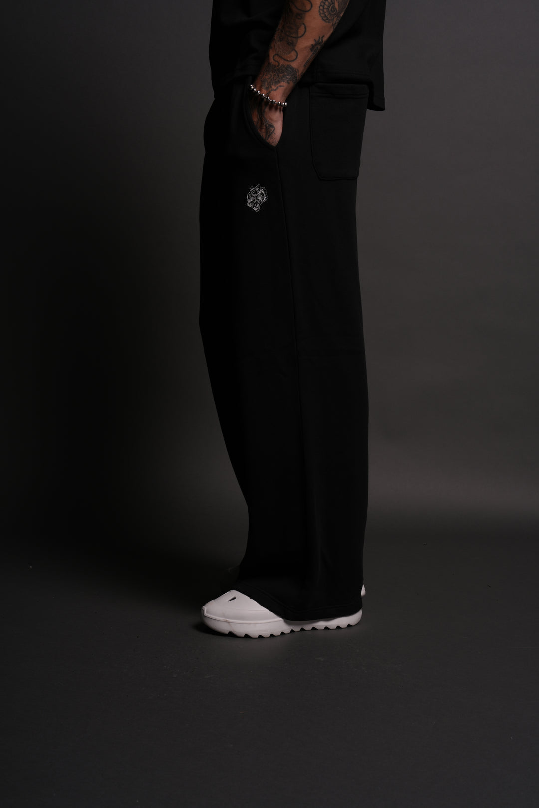 Dual Lennox Sweat Pants in Black