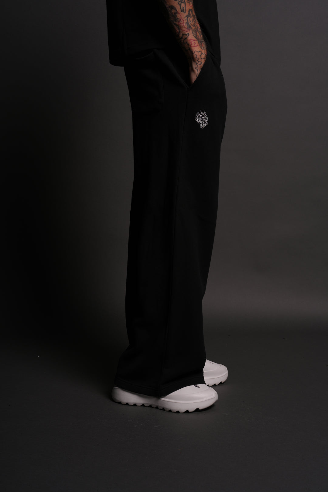 Dual Lennox Sweat Pants in Black