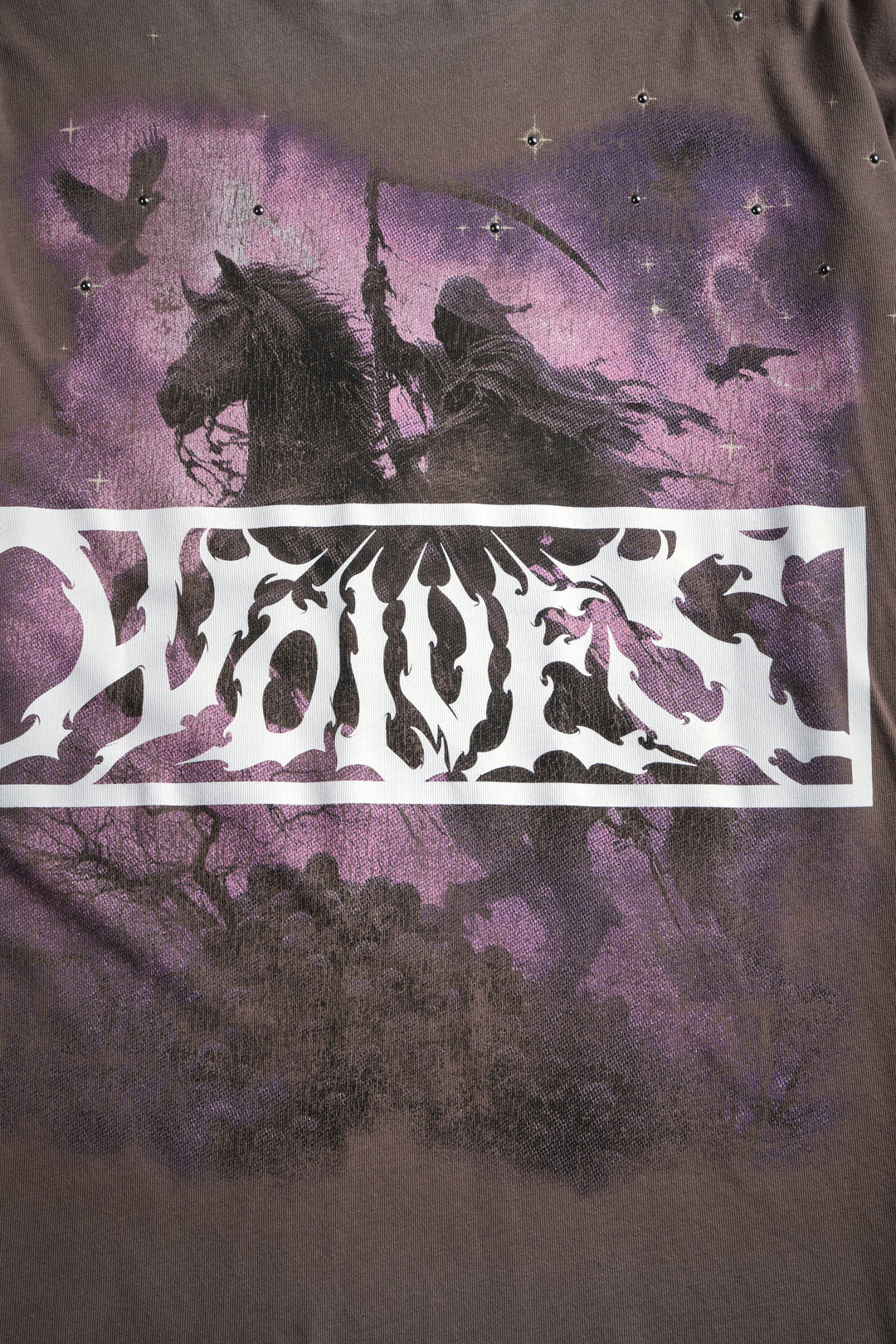 Midnight Horseman "Premium" Oversized Tee in Mojave Brown Drift Wash