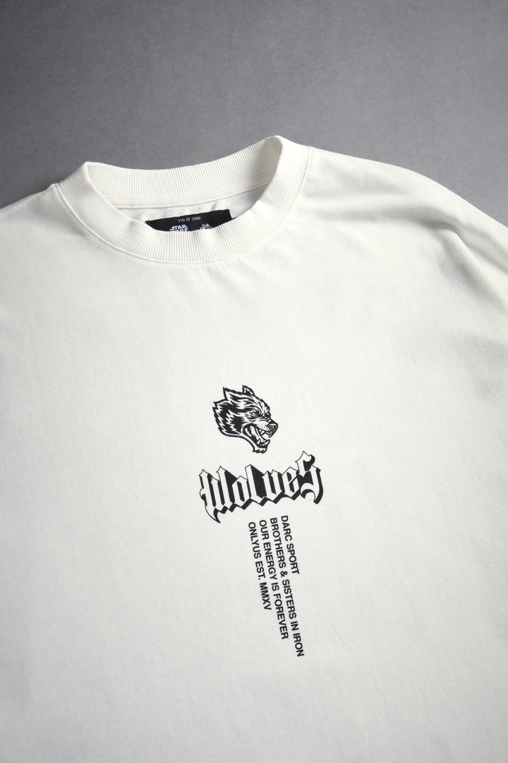 The Phantom Menace "Box Cut" Tee in Cream