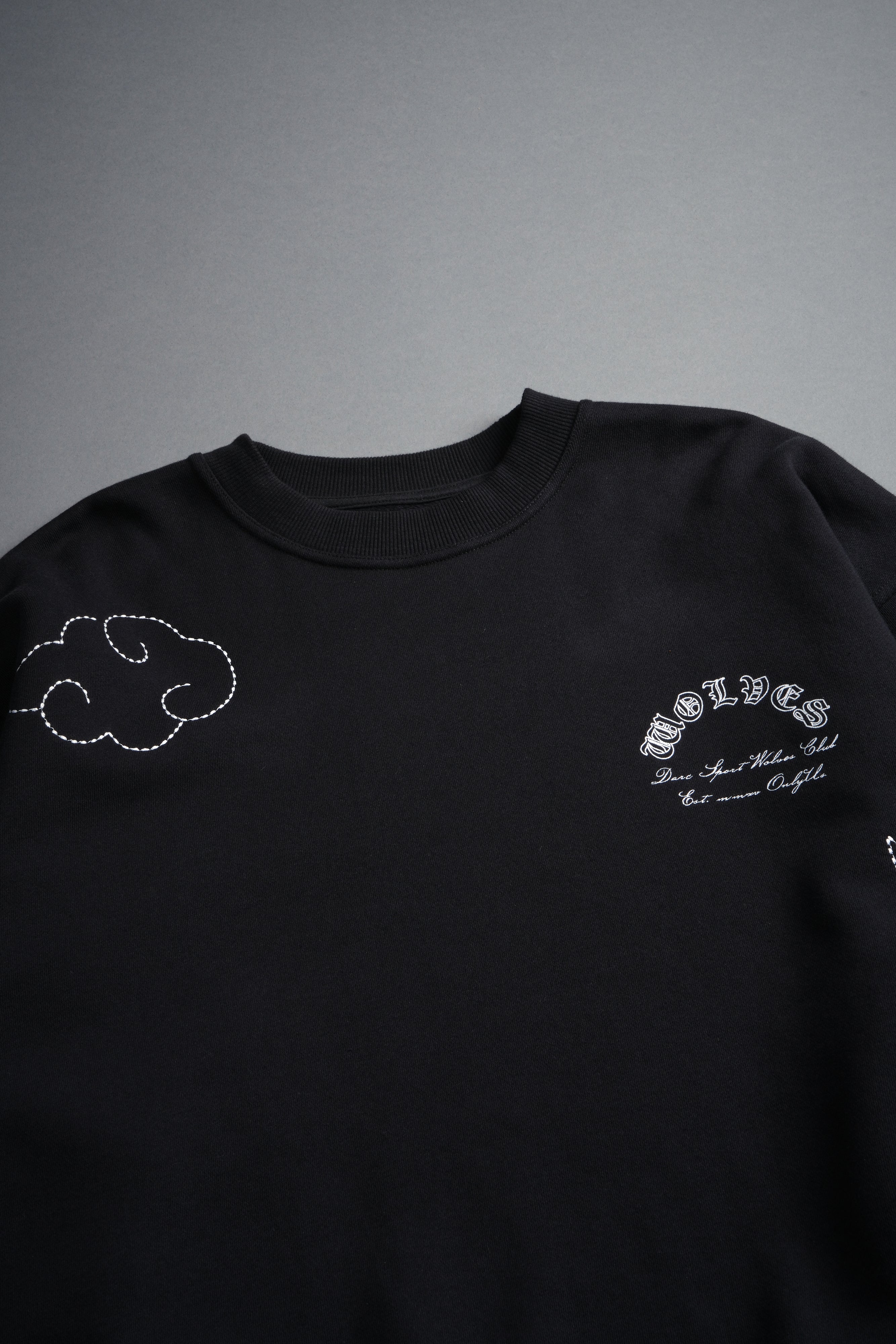 Darc Clouds London Crewneck in Black – DarcSport