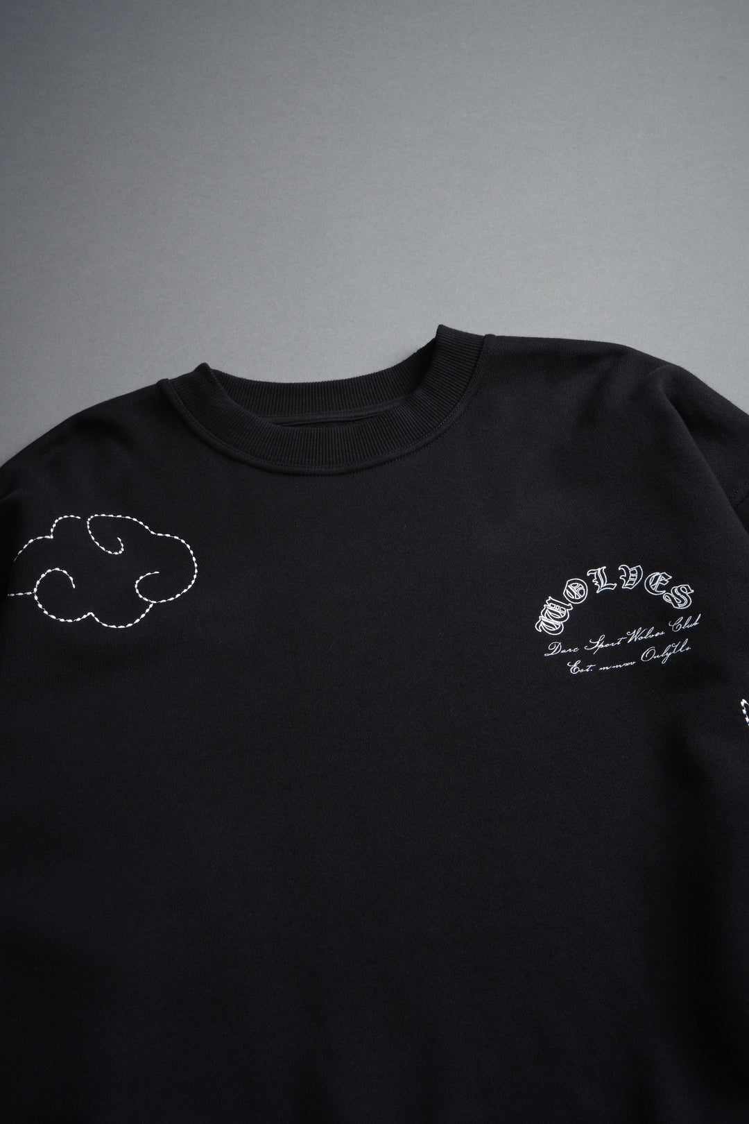 Darc Clouds London Crewneck in Black