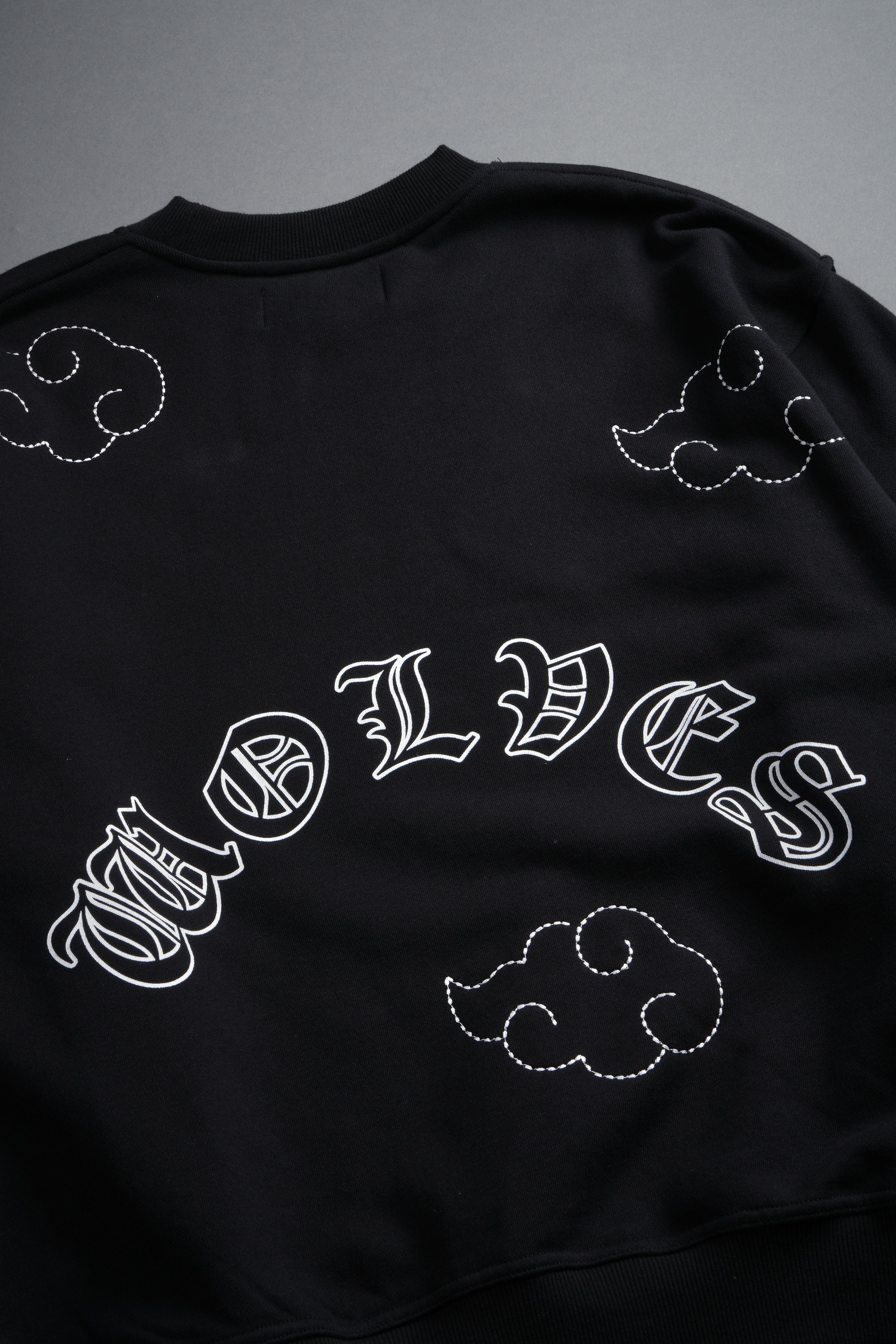 Darc Clouds London Crewneck in Black