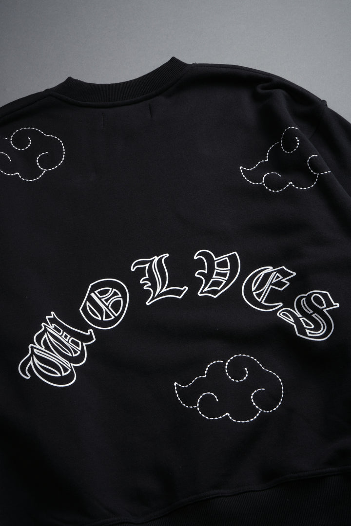 Darc Clouds London Crewneck in Black