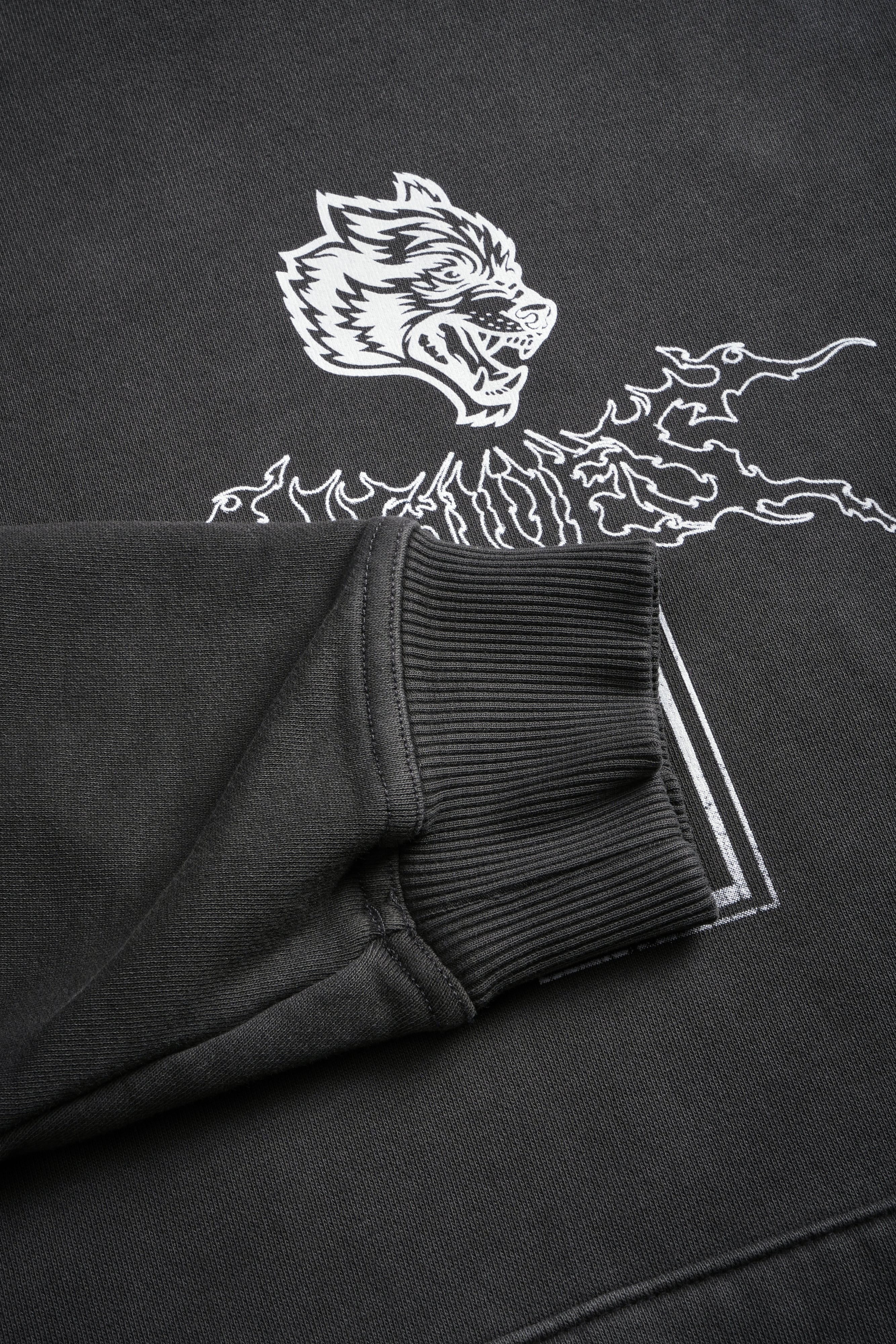 Darc Fury Pierce Hoodie in Wolf Gray