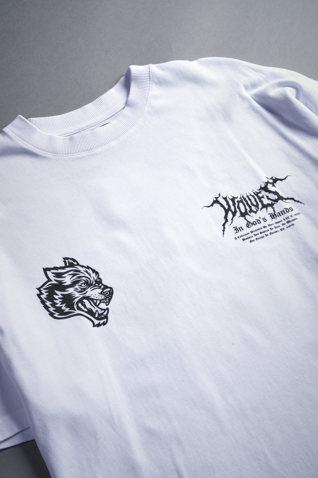 Through The Clouds "Premium" Oversized Tee in White