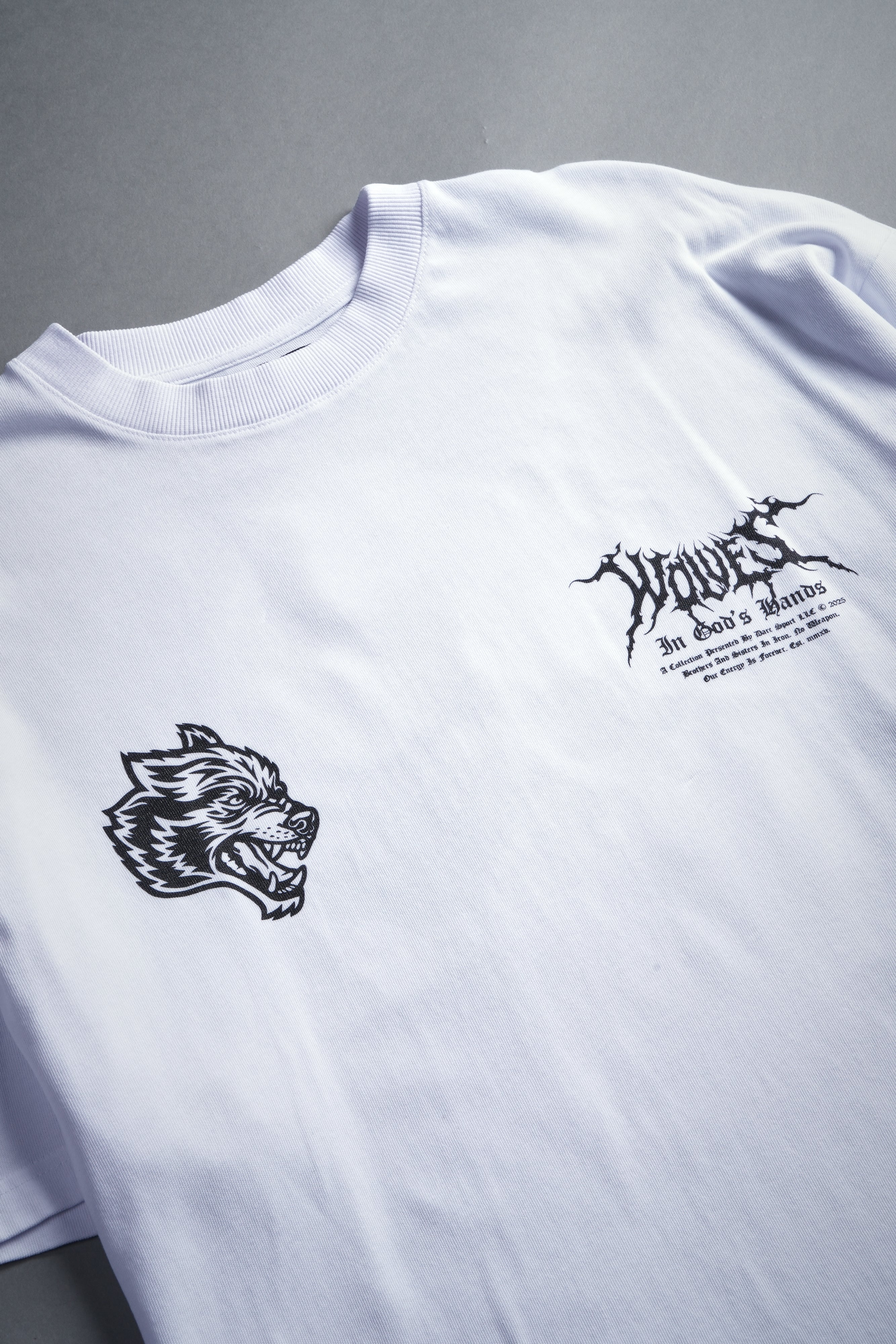 Through The Clouds "Premium" Oversized Tee in White