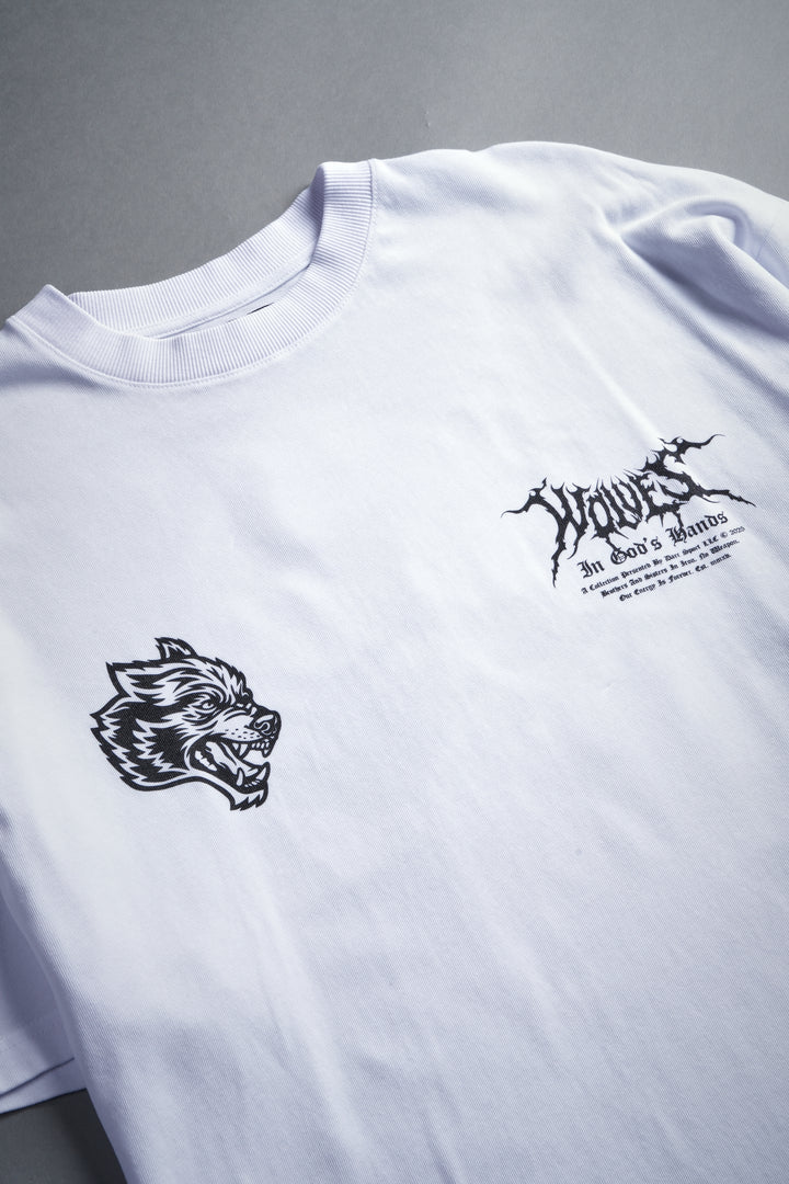 Through The Clouds "Premium" Oversized Tee in White