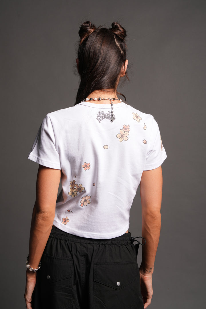 Box Sakura Timeless Tee In White