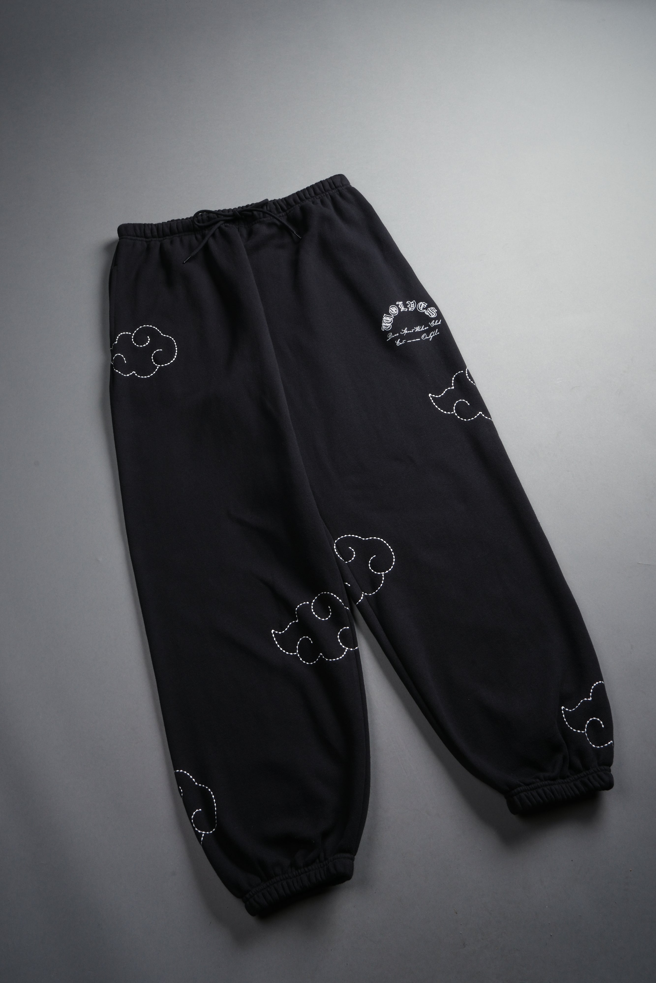 Darc Clouds Lightweight Lounger Sweat Pants in Black