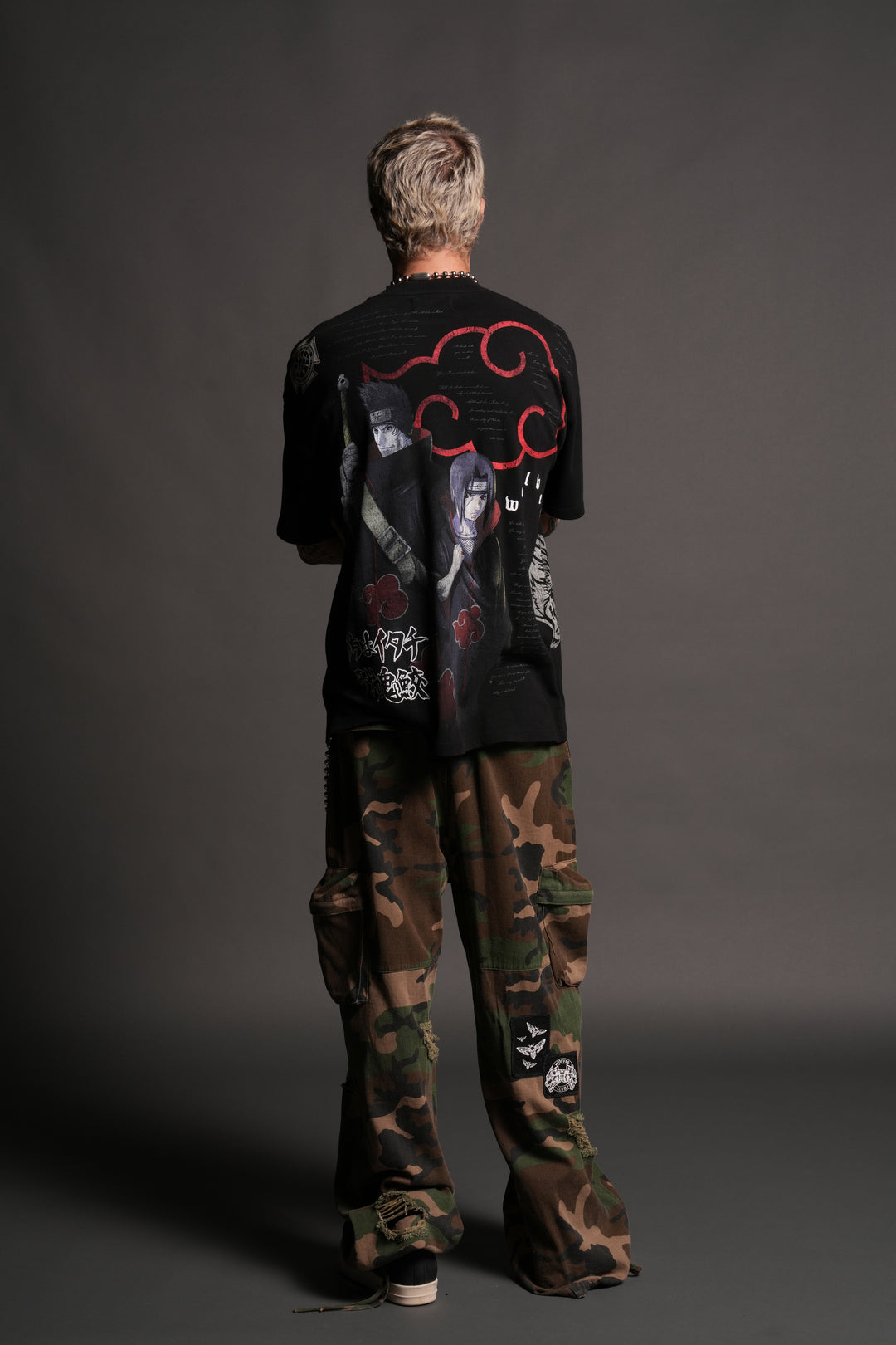 Darc Ninja Premium Oversized Tee in Black