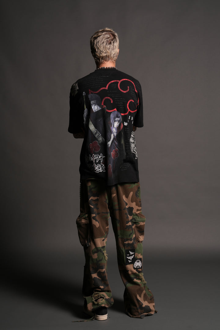 Darc Ninja Premium Oversized Tee in Black